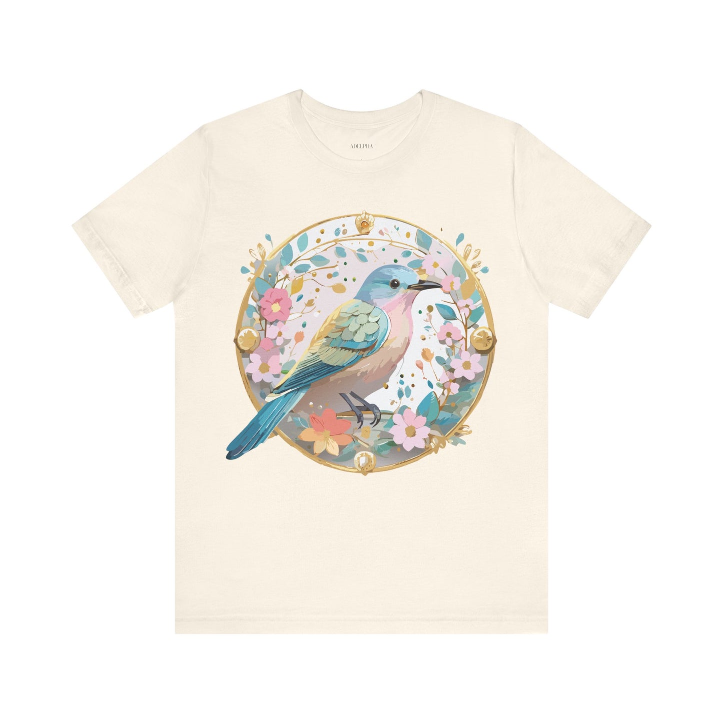 Natural Cotton Tee Shirt - Medallion Collection Printify