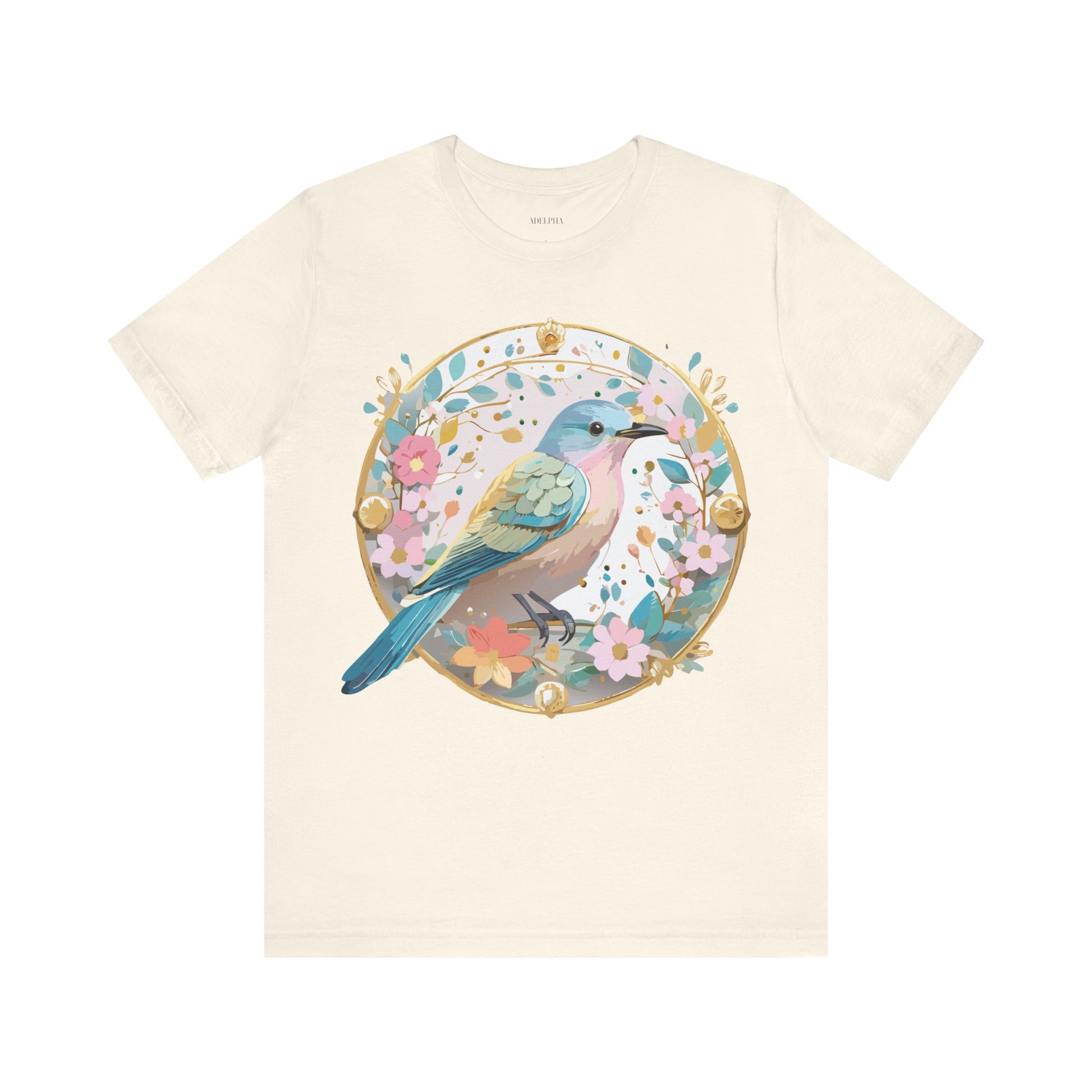 Natural Cotton Tee Shirt - Medallion Collection Printify
