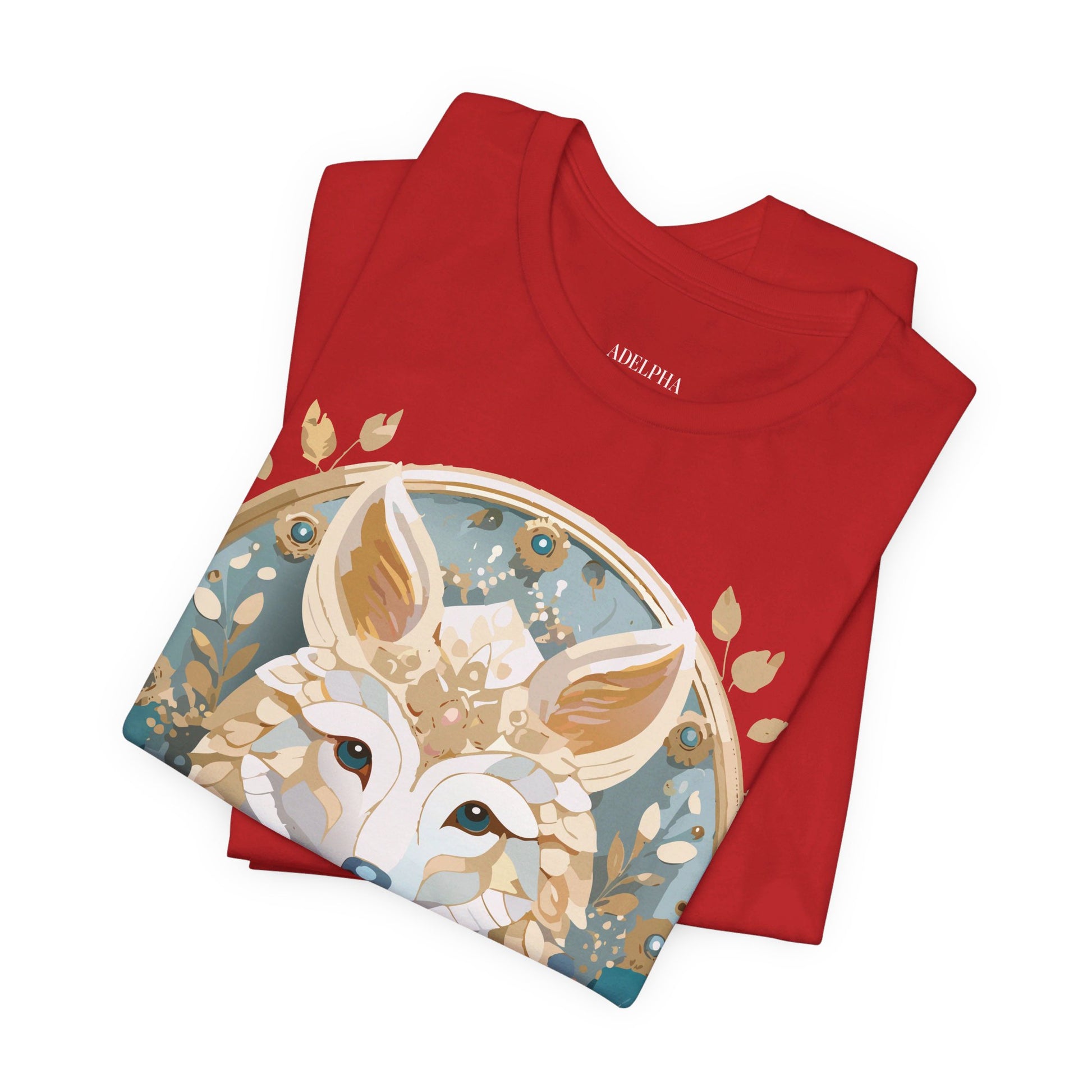 Natural Cotton Tee Shirt - Medallion Collection Printify