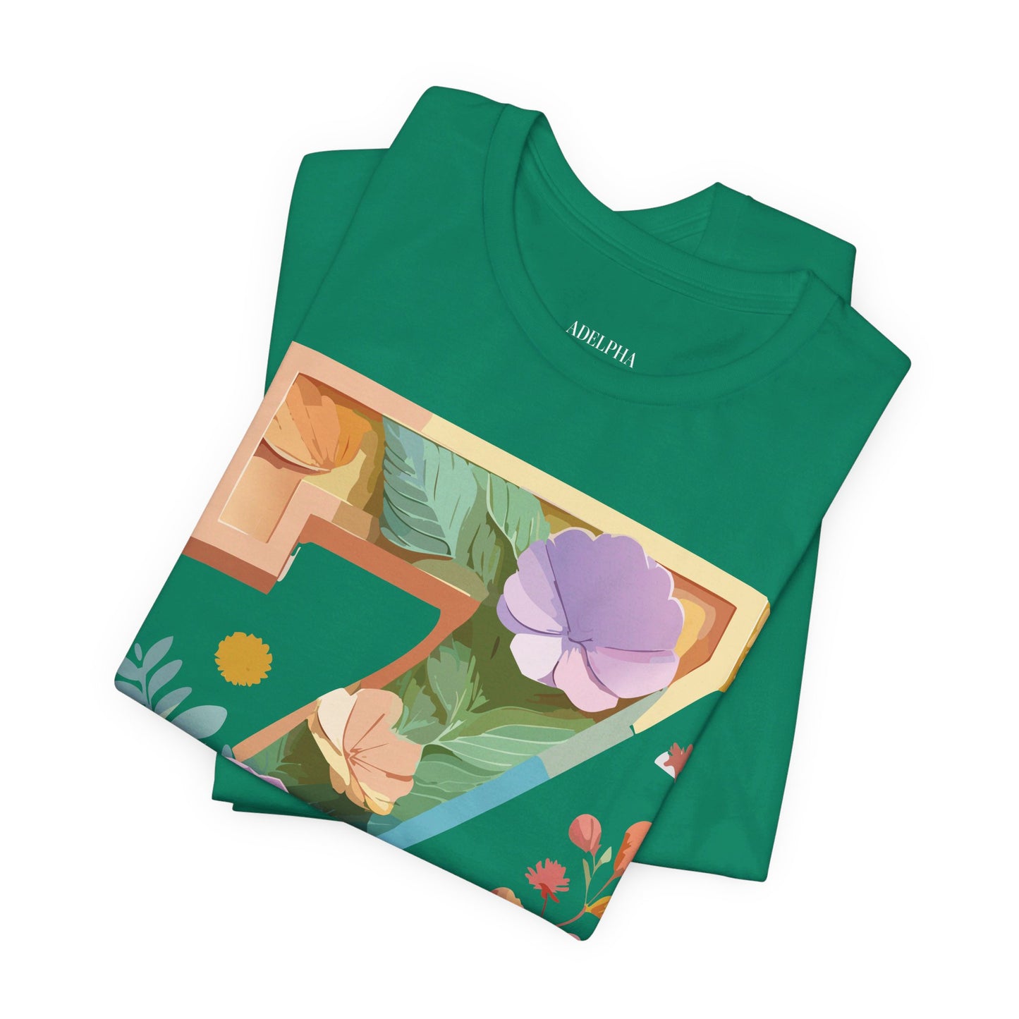 Natural Cotton Tee Shirt - Letters Collection - Z Printify