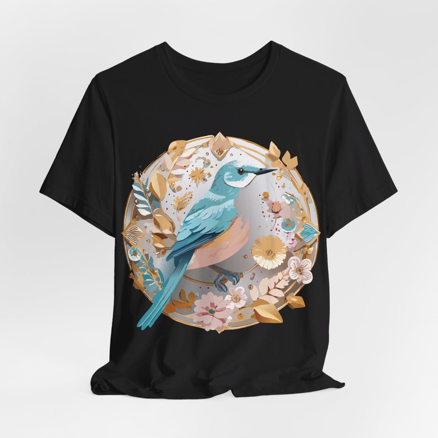 Natural Cotton Tee Shirt - Medallion Collection Printify