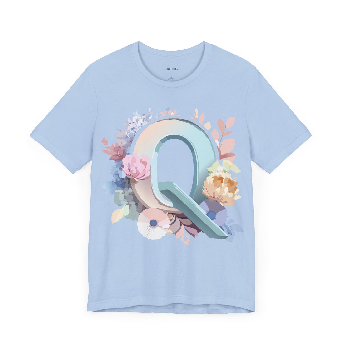 Letter Shirt, Letter Q Shirt - ADELPHA
