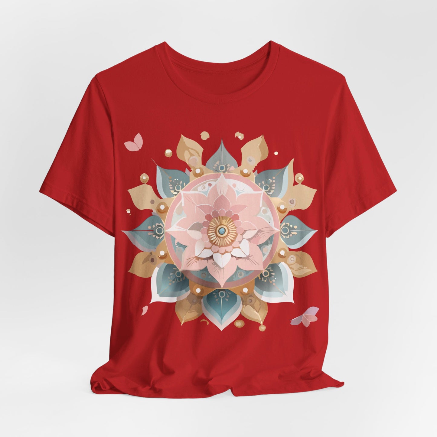 Natural Cotton Tee Shirt - Medallion Collection Printify
