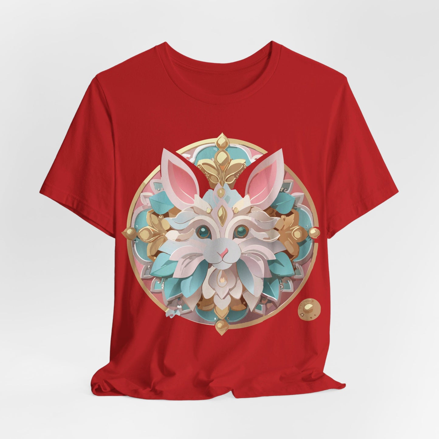 Natural Cotton Tee Shirt - Medallion Collection Printify