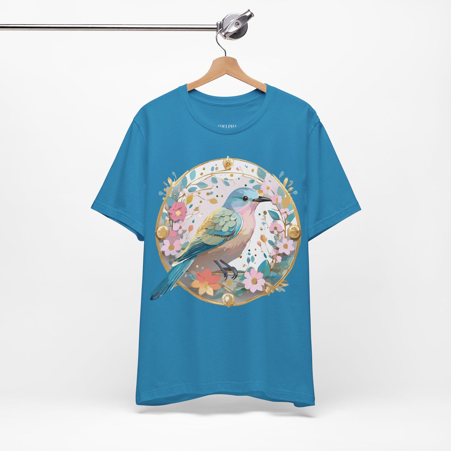 Natural Cotton Tee Shirt - Medallion Collection Printify