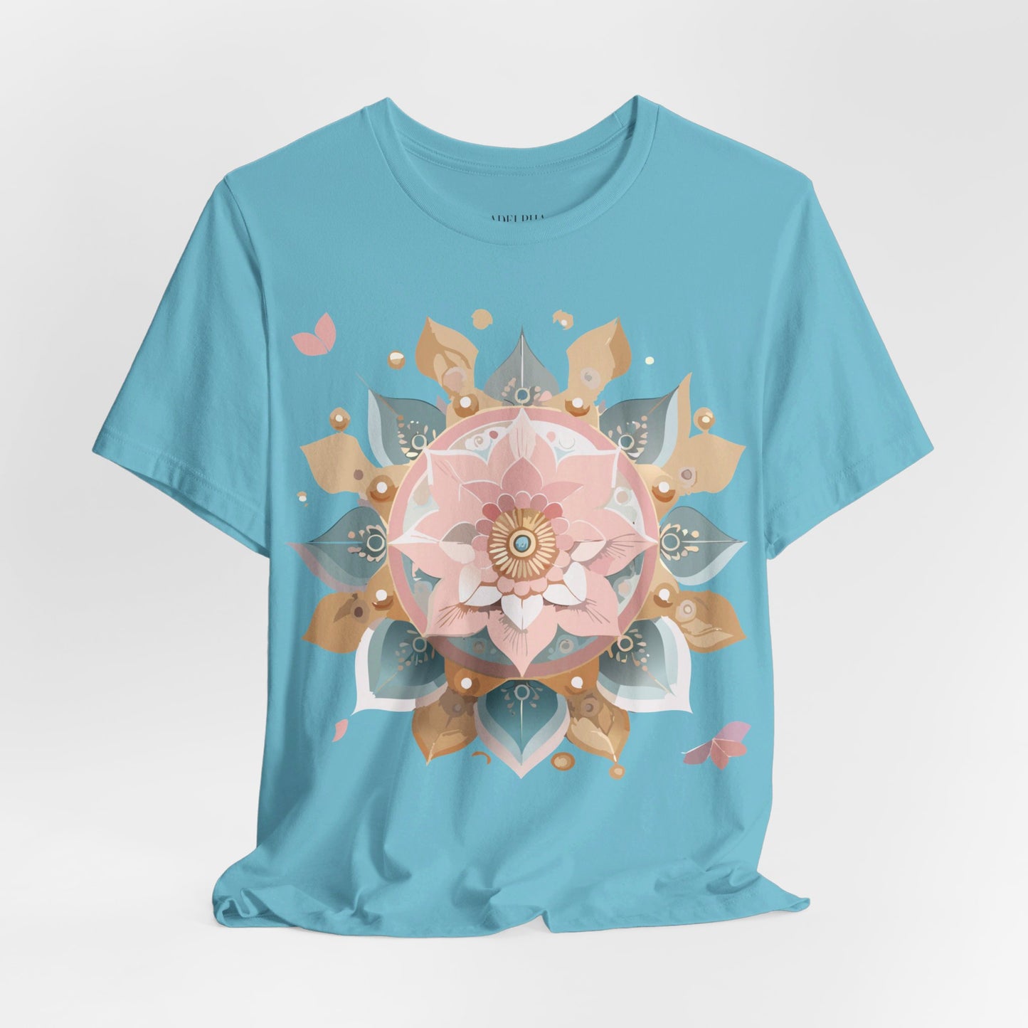 Natural Cotton Tee Shirt - Medallion Collection Printify