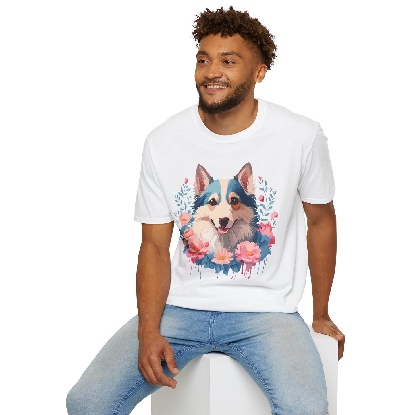 Dog Shirt, Shirt with Dog, Animal Tee, Shirt with Animals