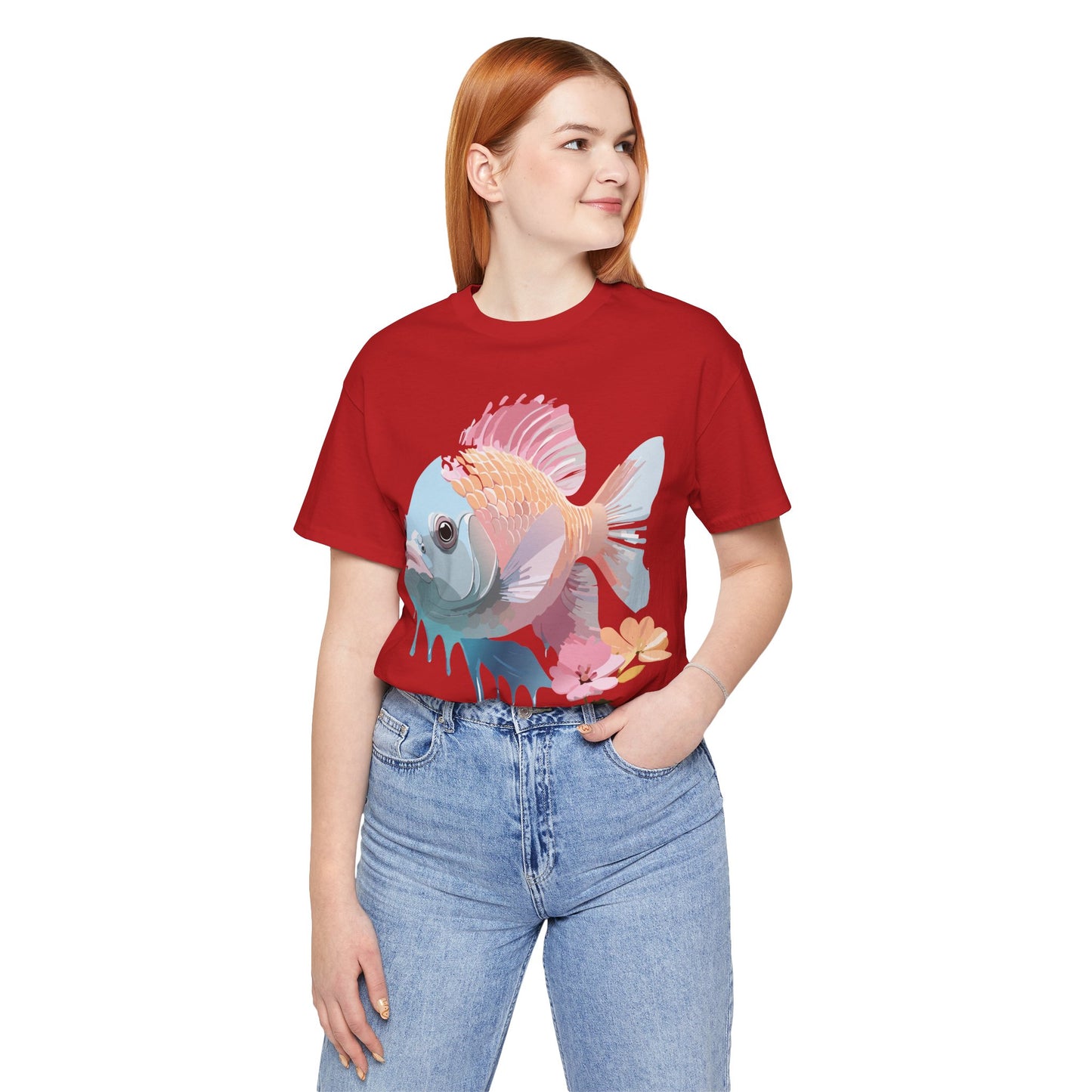Shirt with Animals | Fish Printify