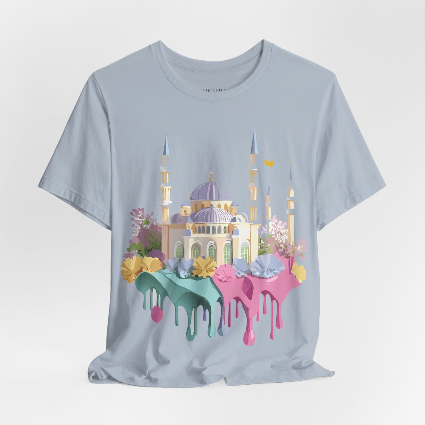 Natural Cotton Tee Shirt - Istanbul, Turkey Printify