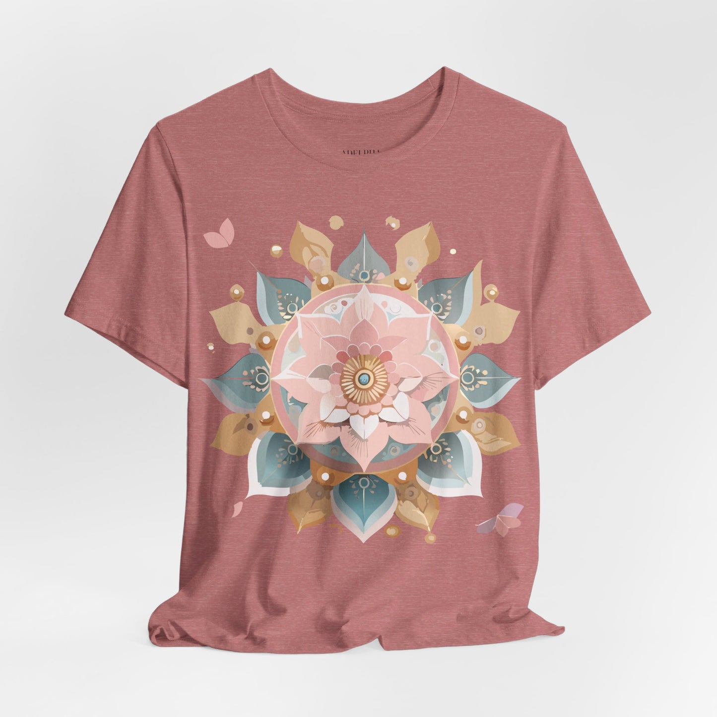 Natural Cotton Tee Shirt - Medallion Collection Printify