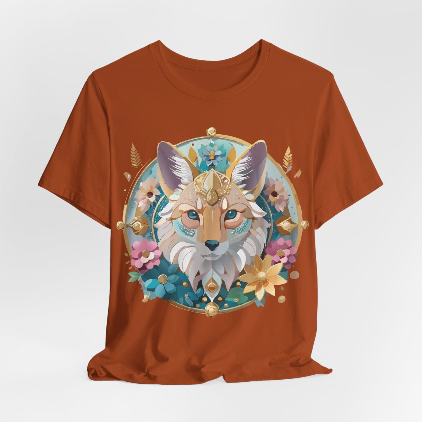 Natural Cotton Tee Shirt - Medallion Collection Printify