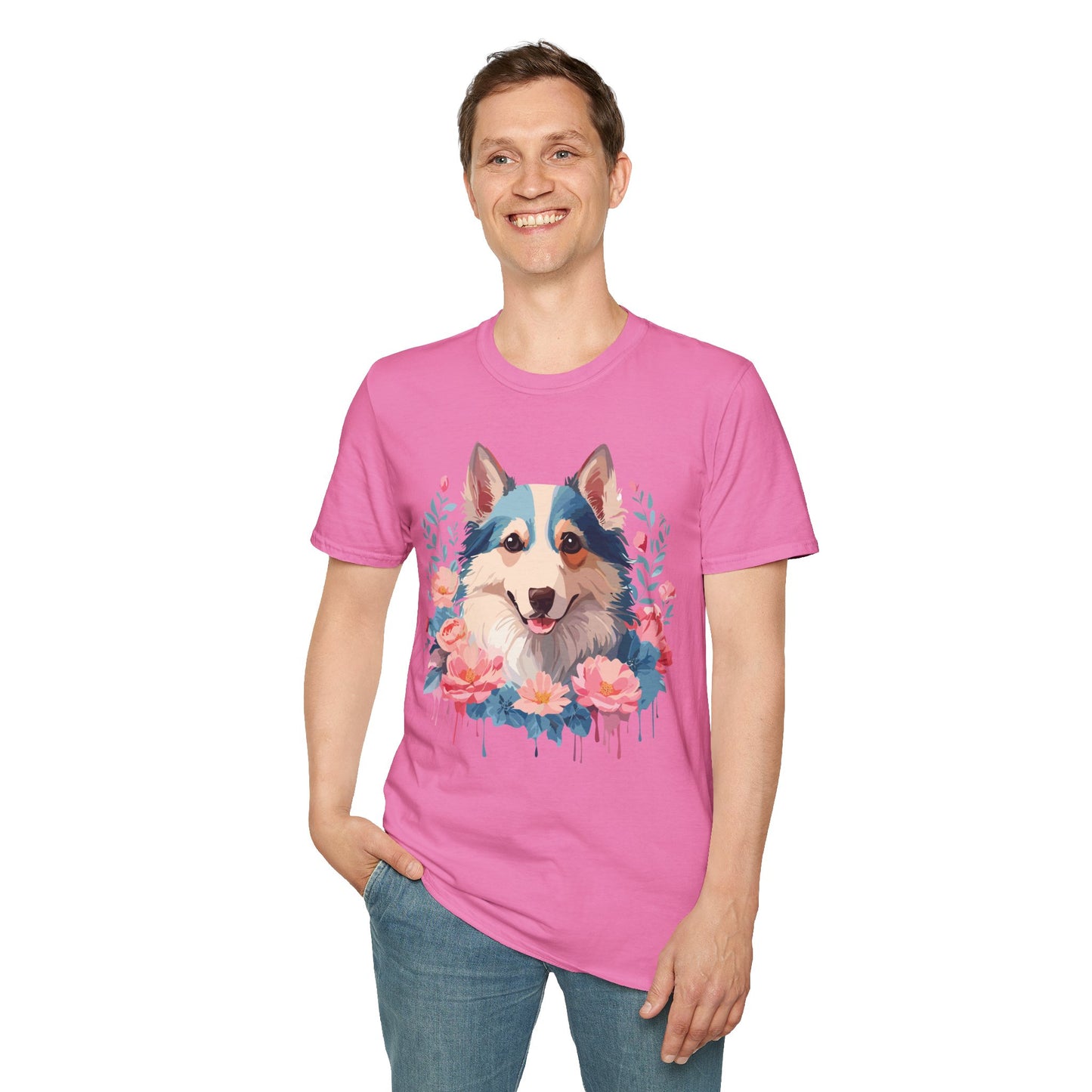 Dog Shirt, Shirt with Dog, Animal Tee, Shirt with Animals