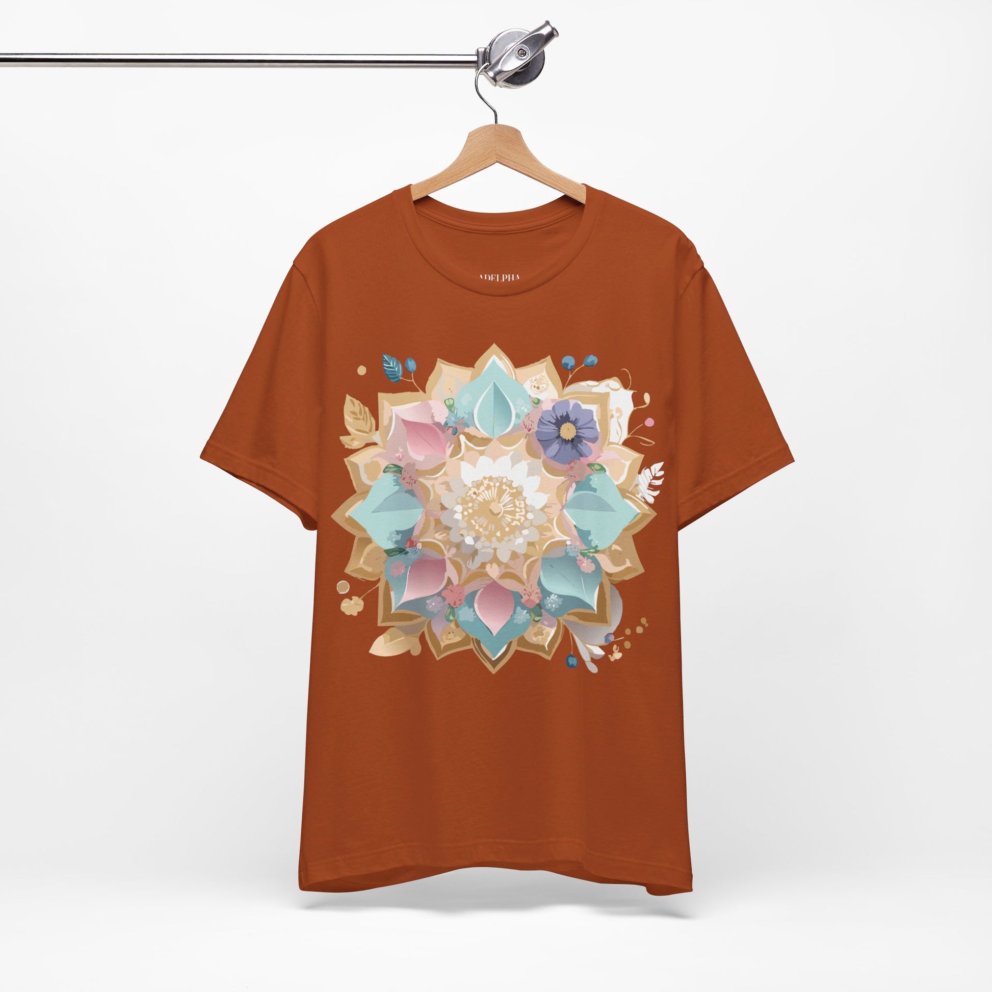 Natural Cotton Tee Shirt - Medallion Collection Printify