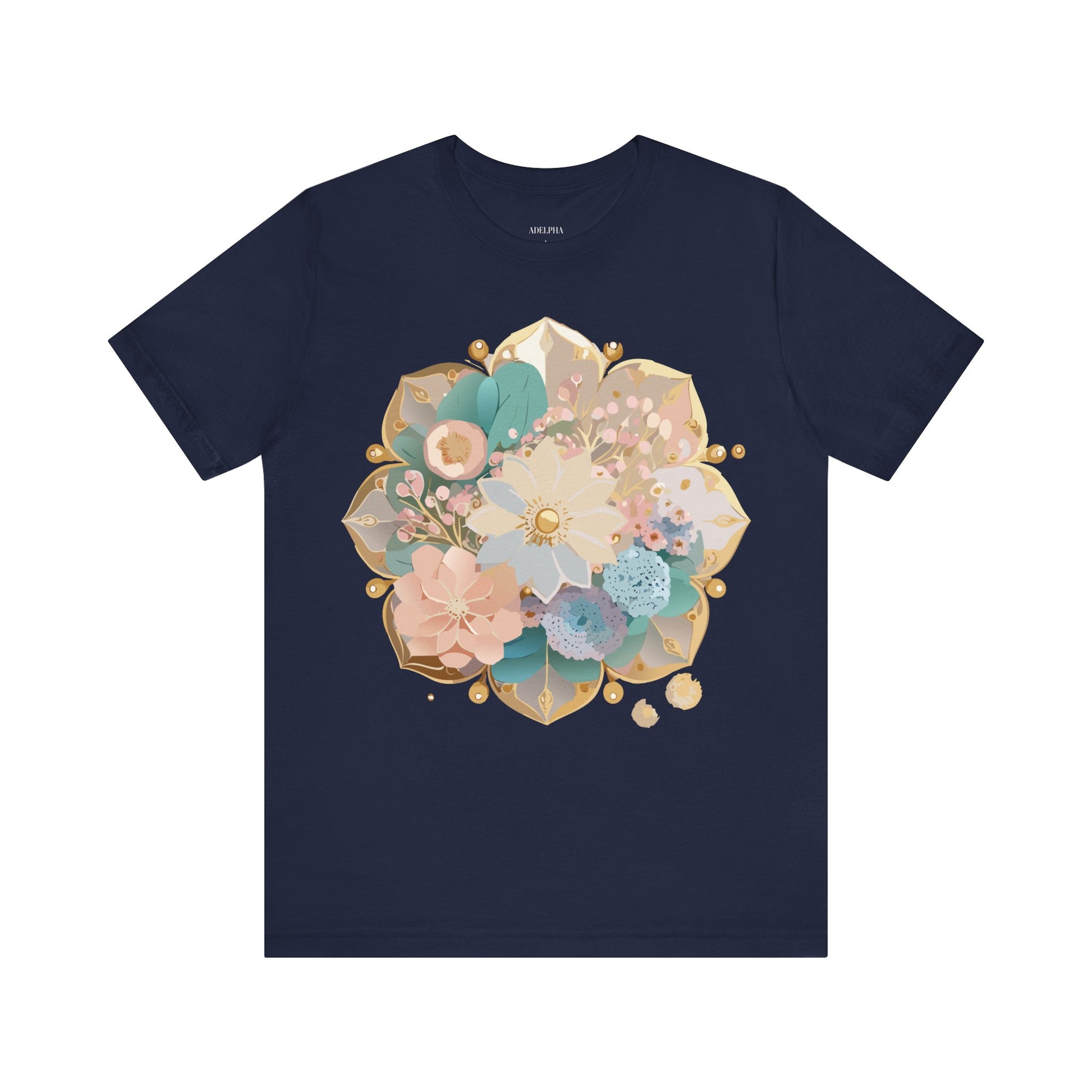 Natural Cotton Tee Shirt - Medallion Collection Printify