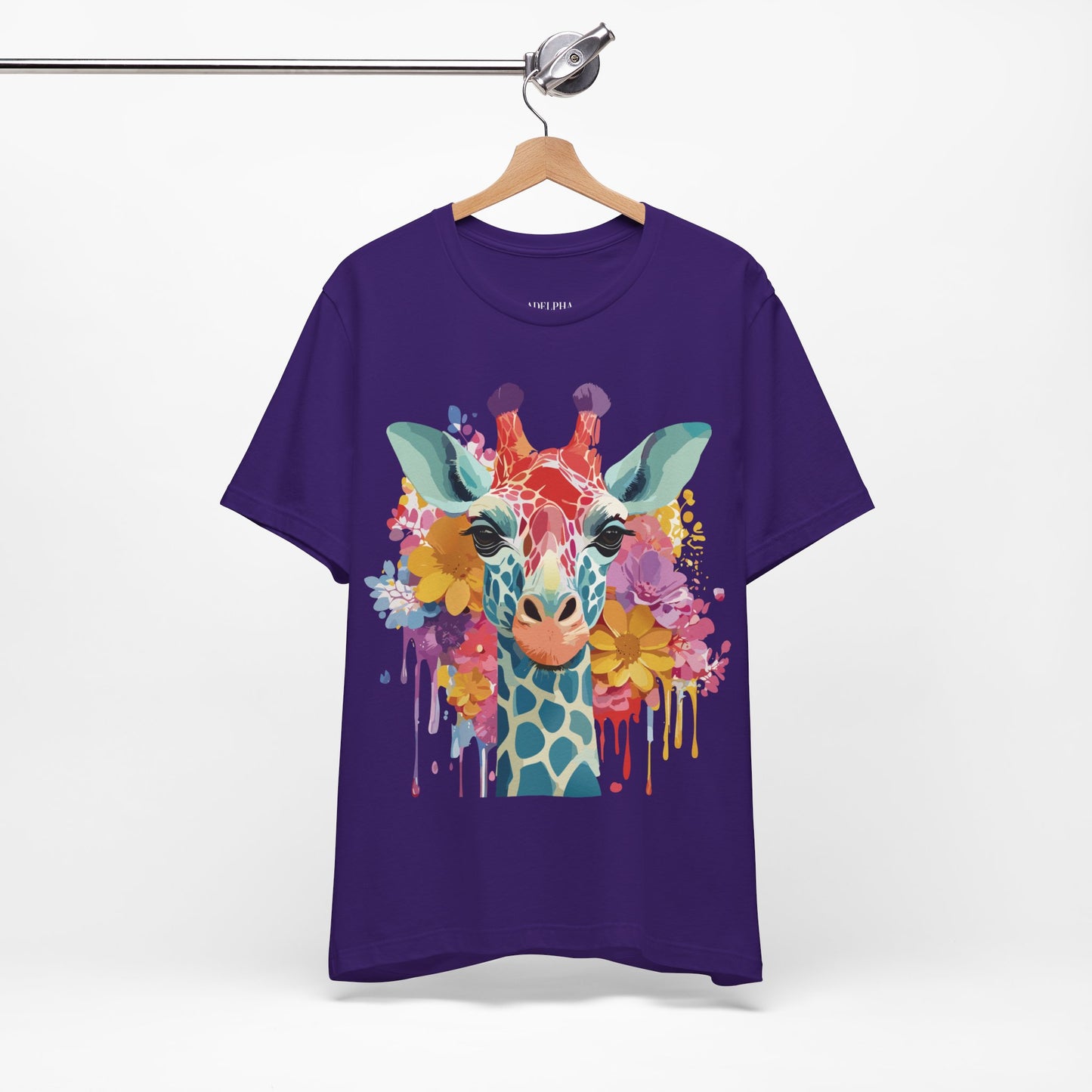 Shirt with Animals | Giraffe Printify