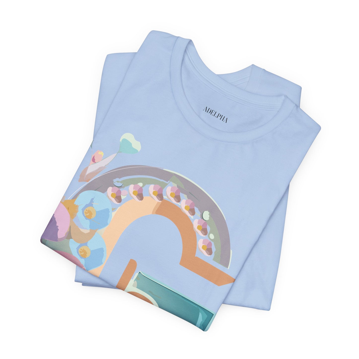 Natural Cotton Tee Shirt - Letters Collection - G Printify