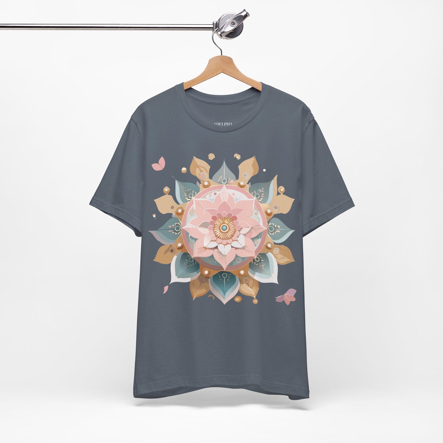 Natural Cotton Tee Shirt - Medallion Collection Printify