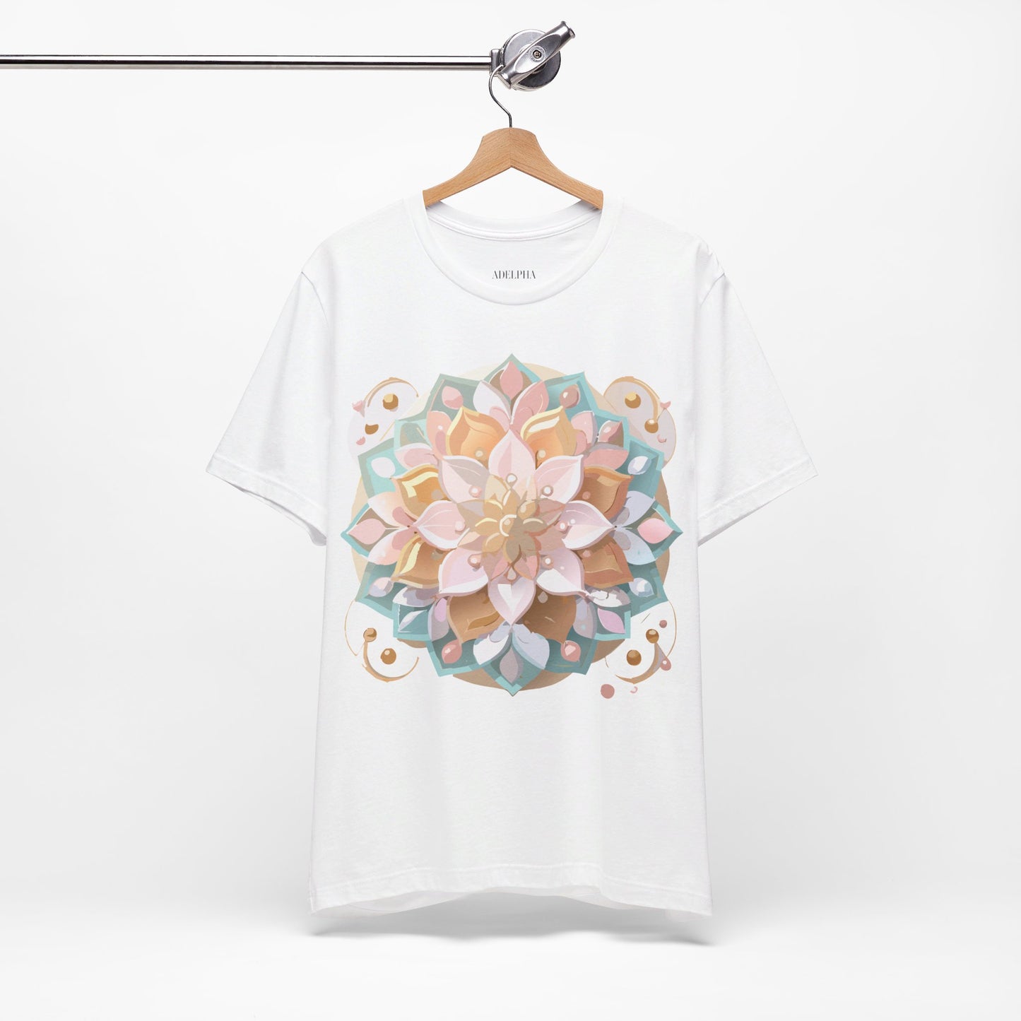 Natural Cotton Tee Shirt - Medallion Collection Printify