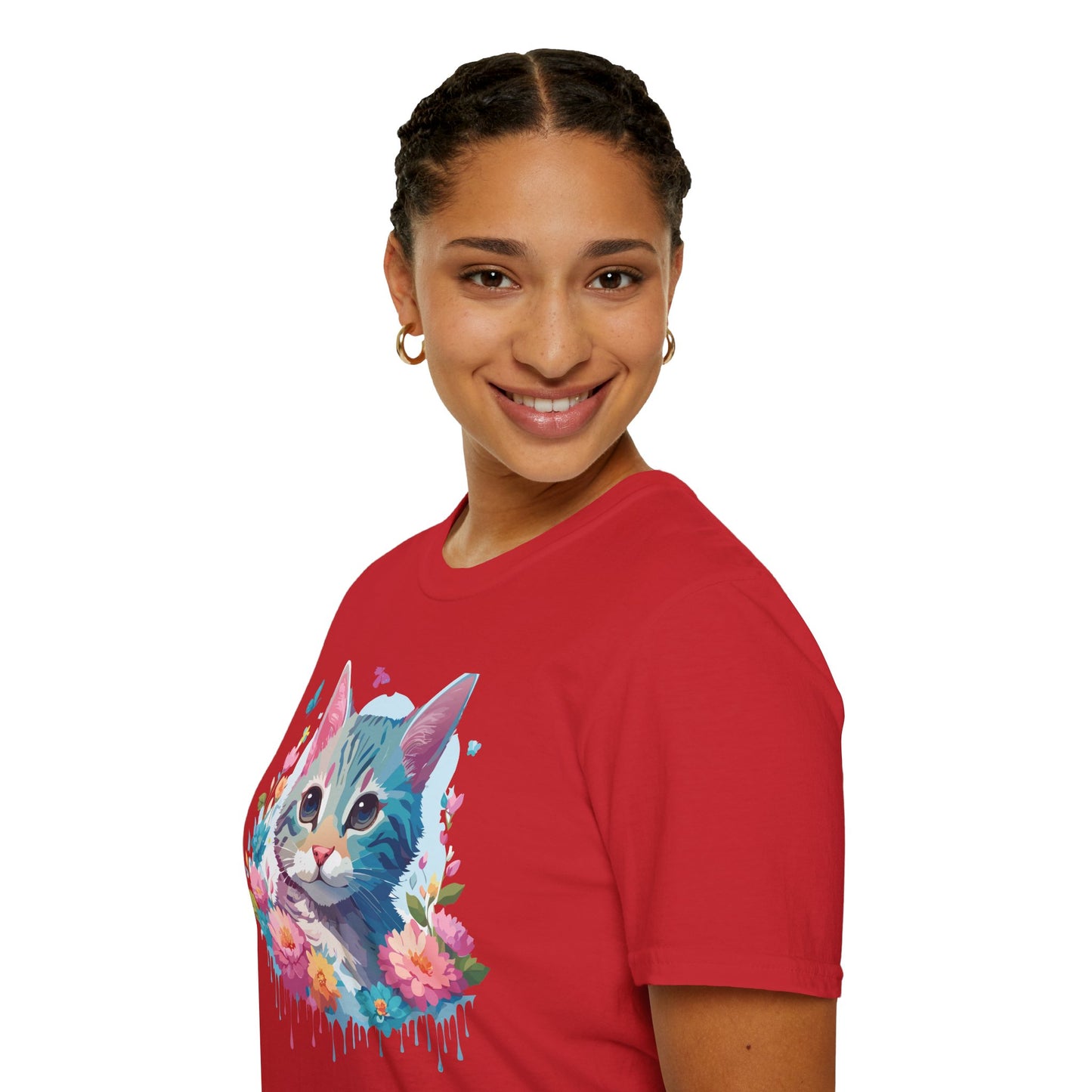 Cat Shirt, Shirt with Cat, Cats Tee, Kitten Tee
