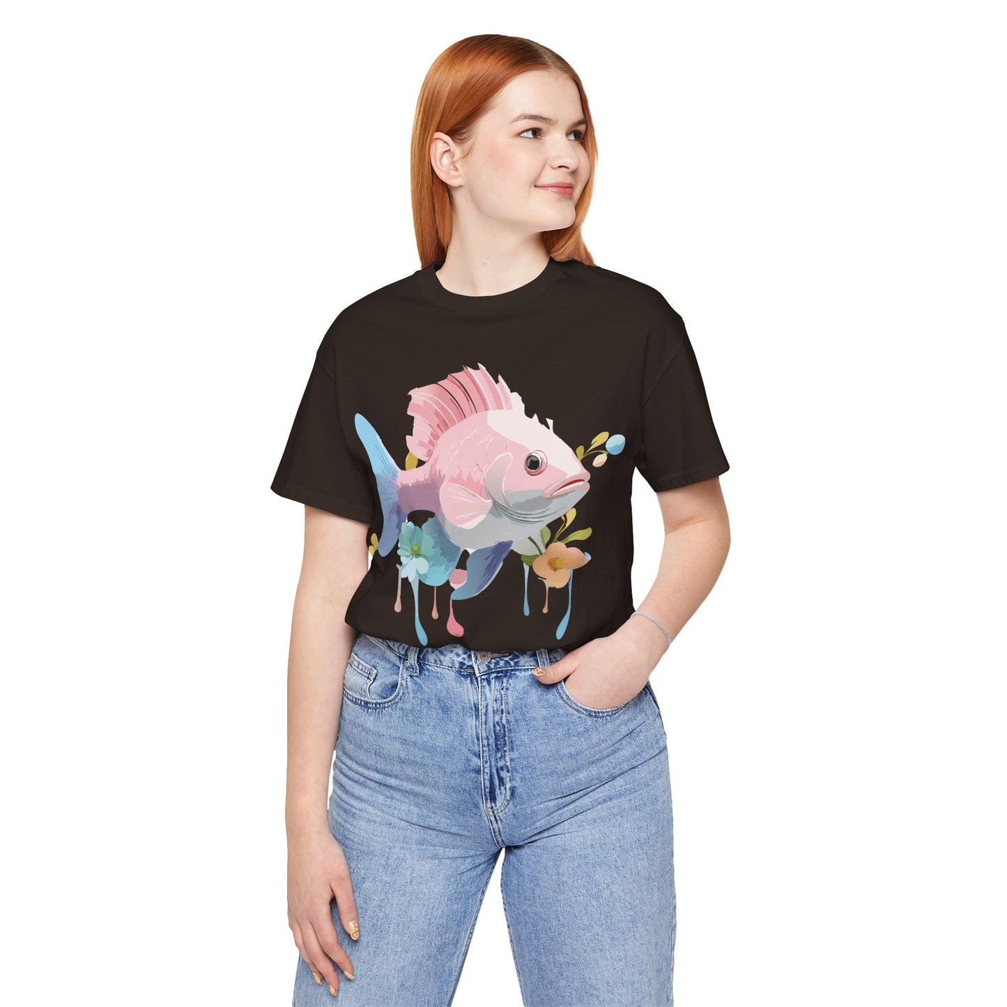 Shirt with Animals | Fish Printify