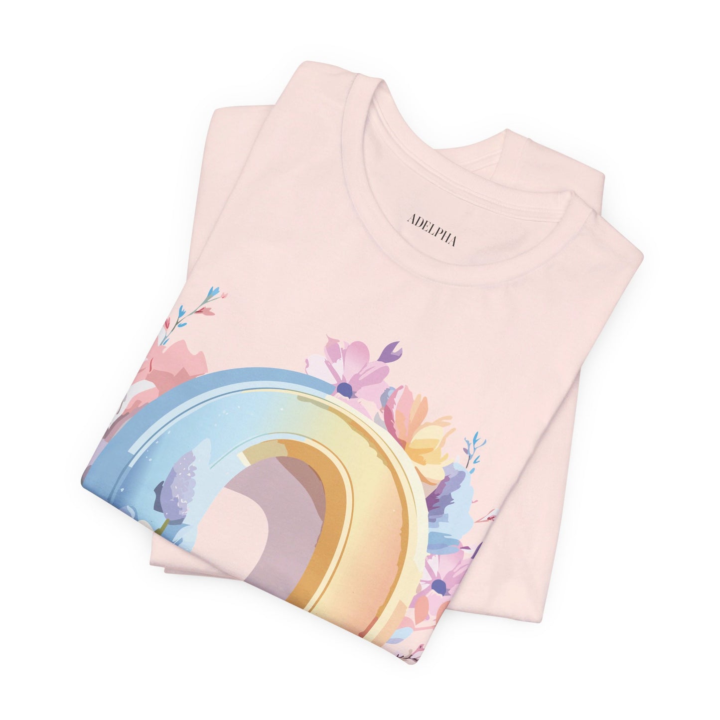 Natural Cotton Tee Shirt - Letters Collection - O Printify