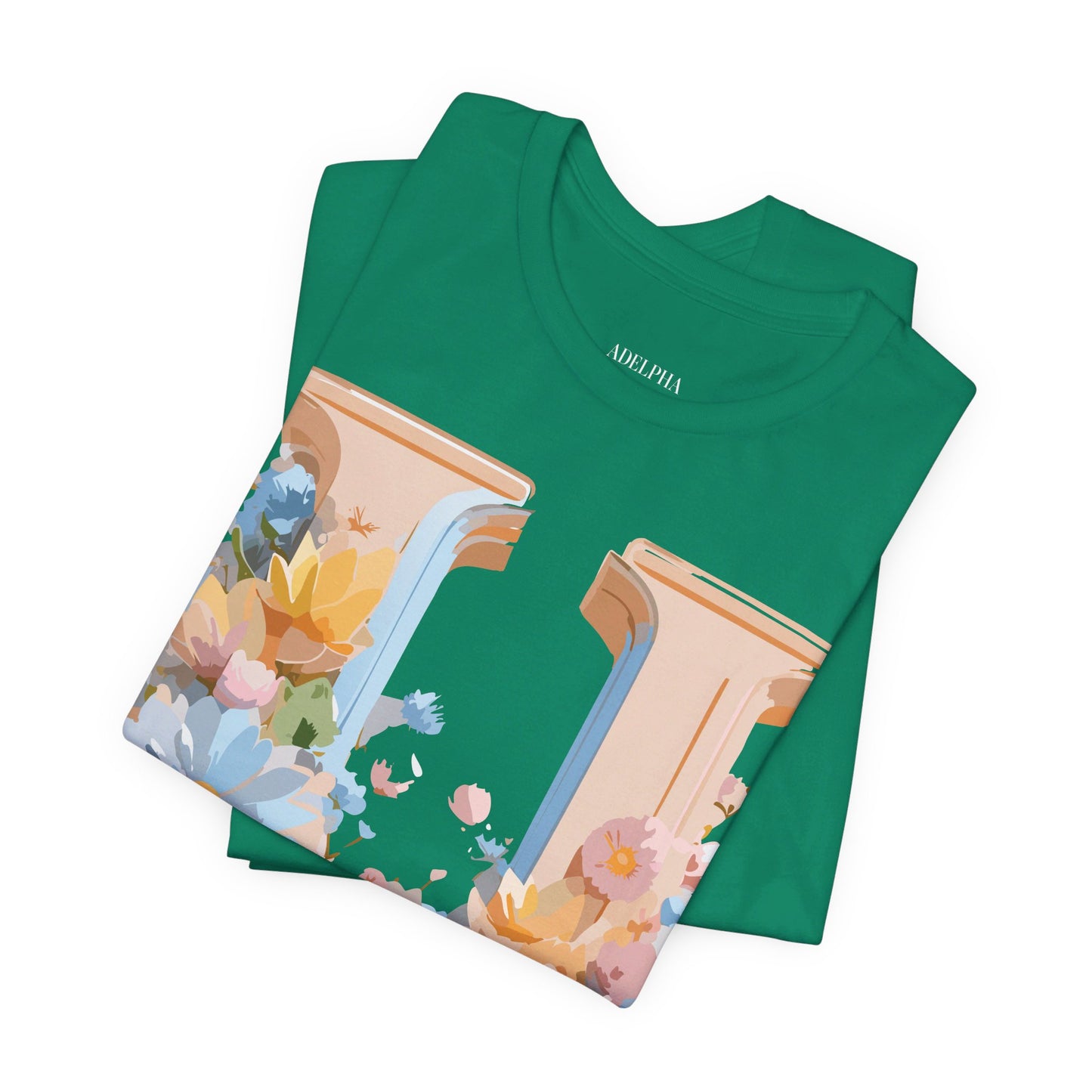 Natural Cotton Tee Shirt - Letters Collection - U Printify