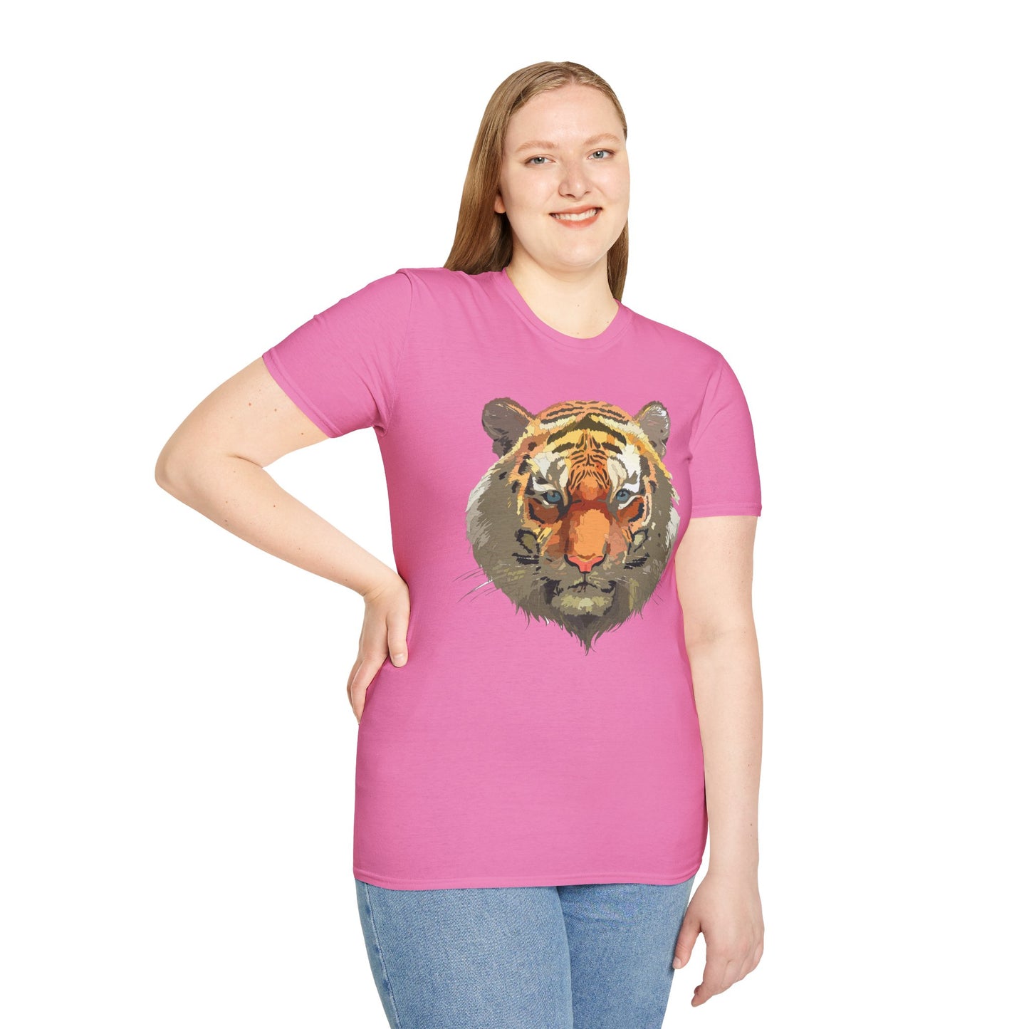 Tiger Shirt, Shirt with Tiger, Animal Tee, Shirt with Animals