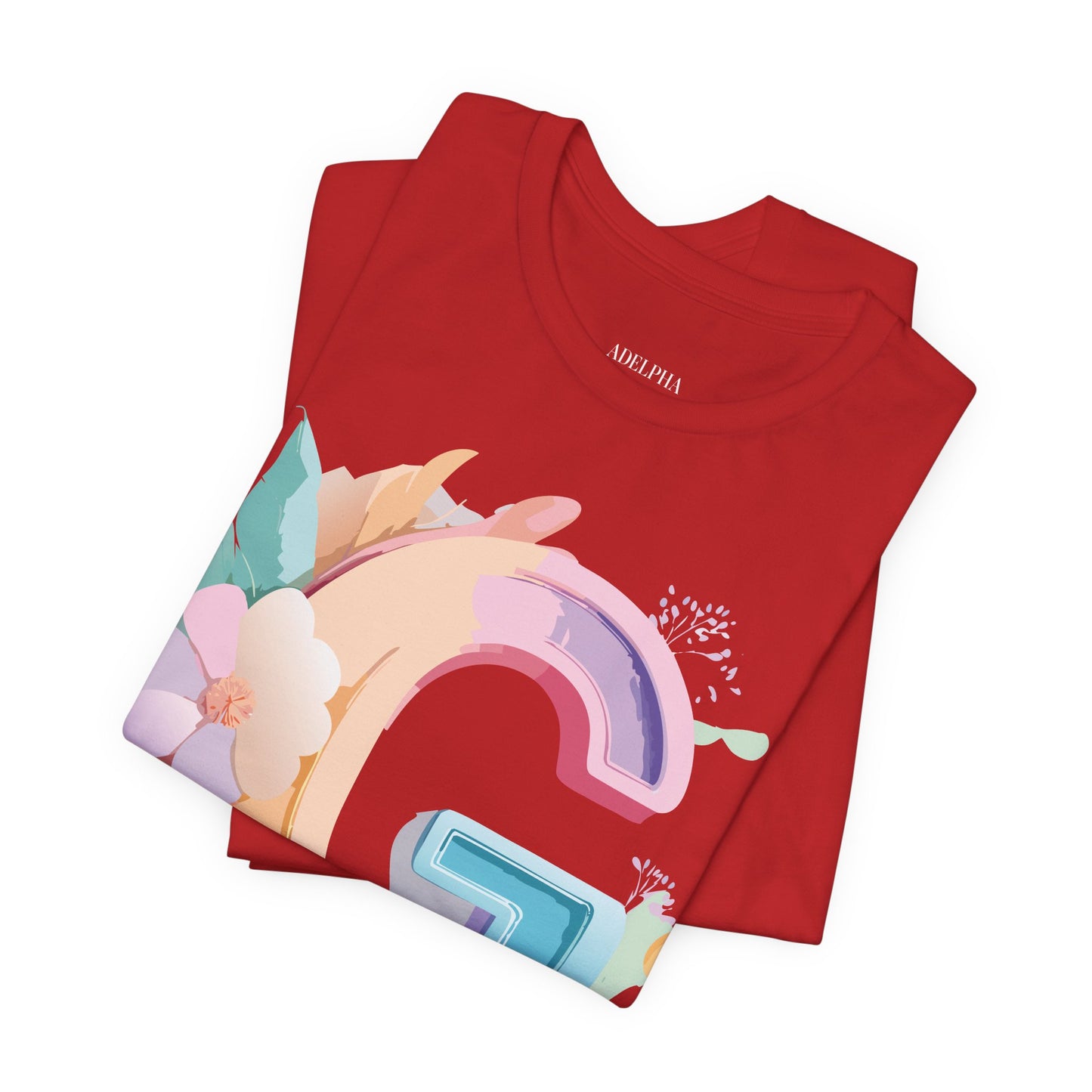 Natural Cotton Tee Shirt - Letters Collection - G Printify