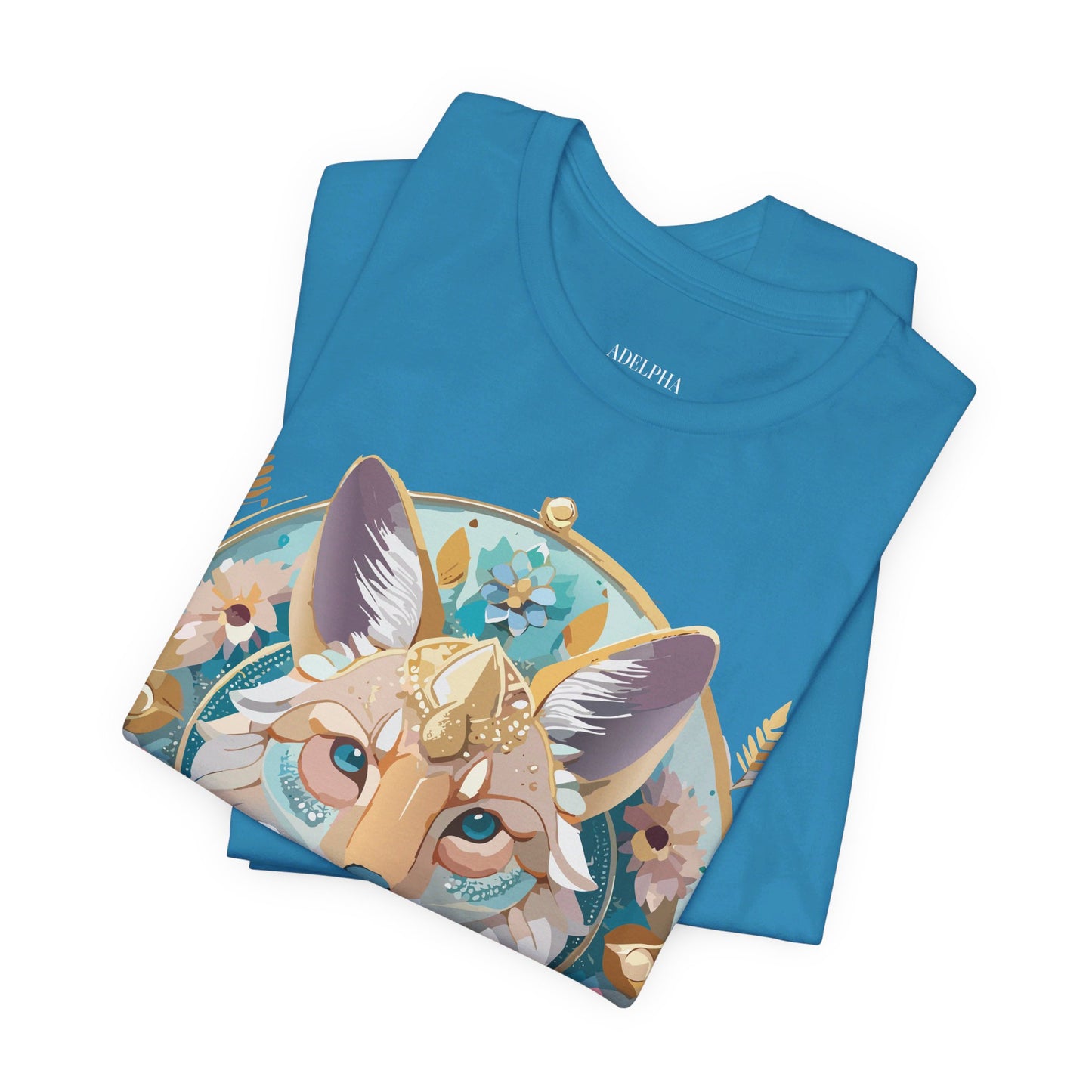 Natural Cotton Tee Shirt - Medallion Collection Printify