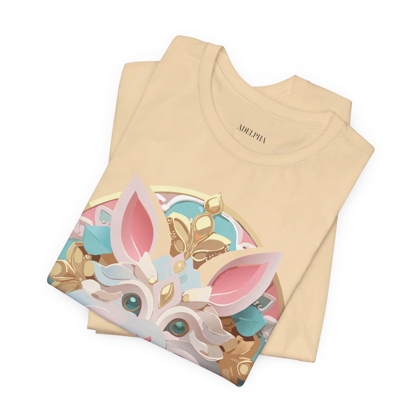 Natural Cotton Tee Shirt - Medallion Collection Printify