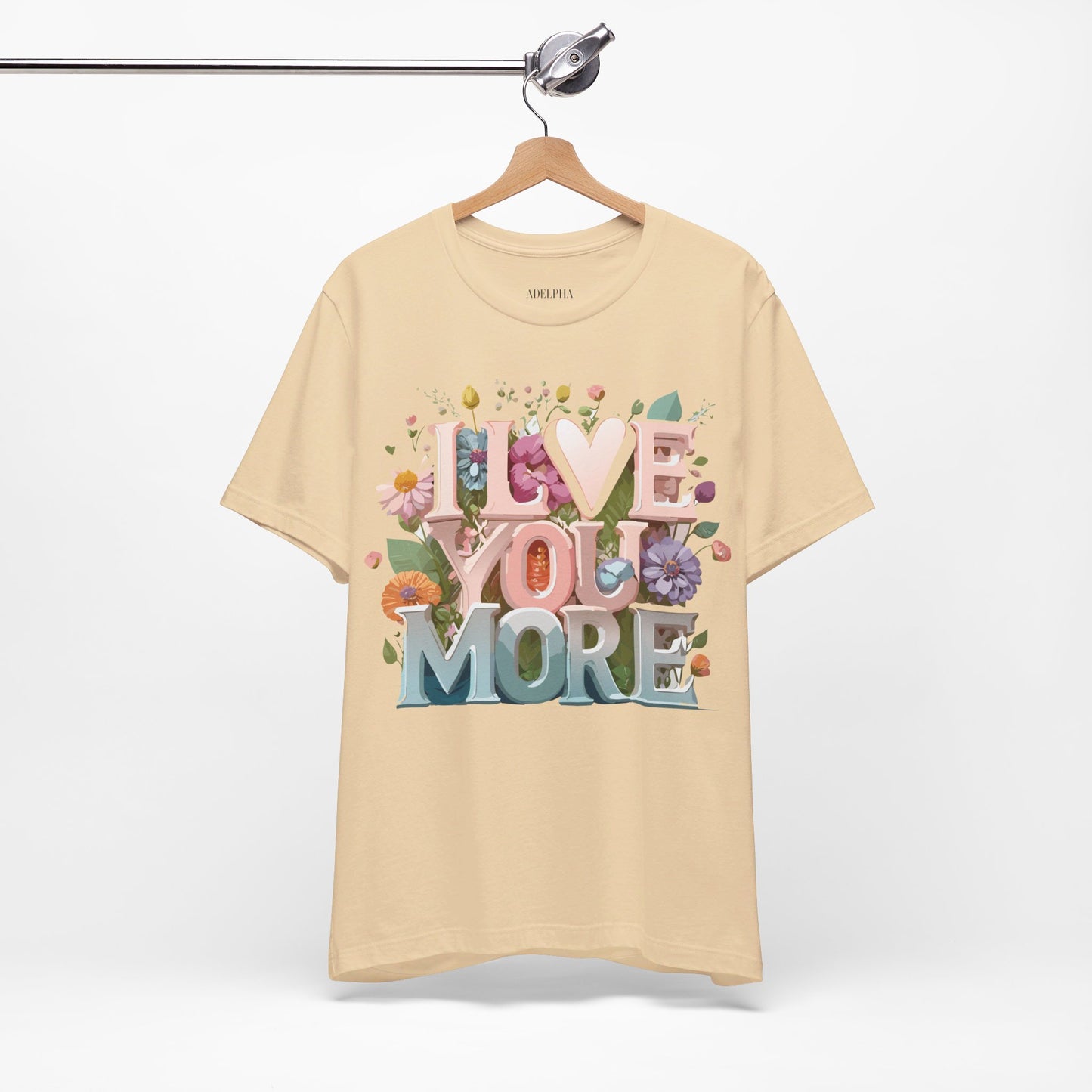 Natural Cotton Tee Shirt - Love story Collection Printify