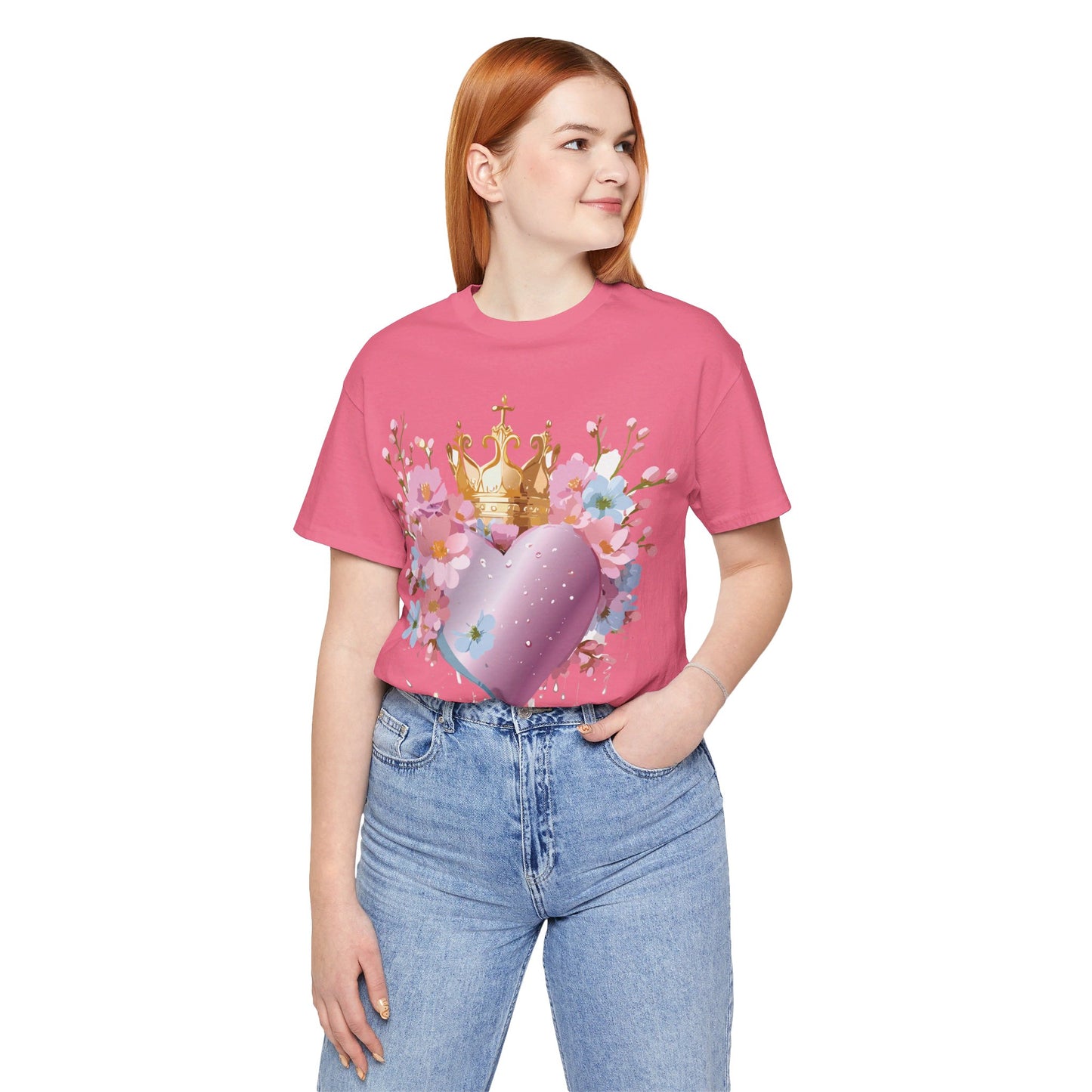 Natural Cotton Tee Shirt - Love story Collection Printify