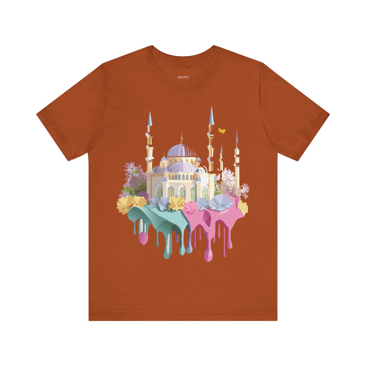 Natural Cotton Tee Shirt - Istanbul, Turkey Printify