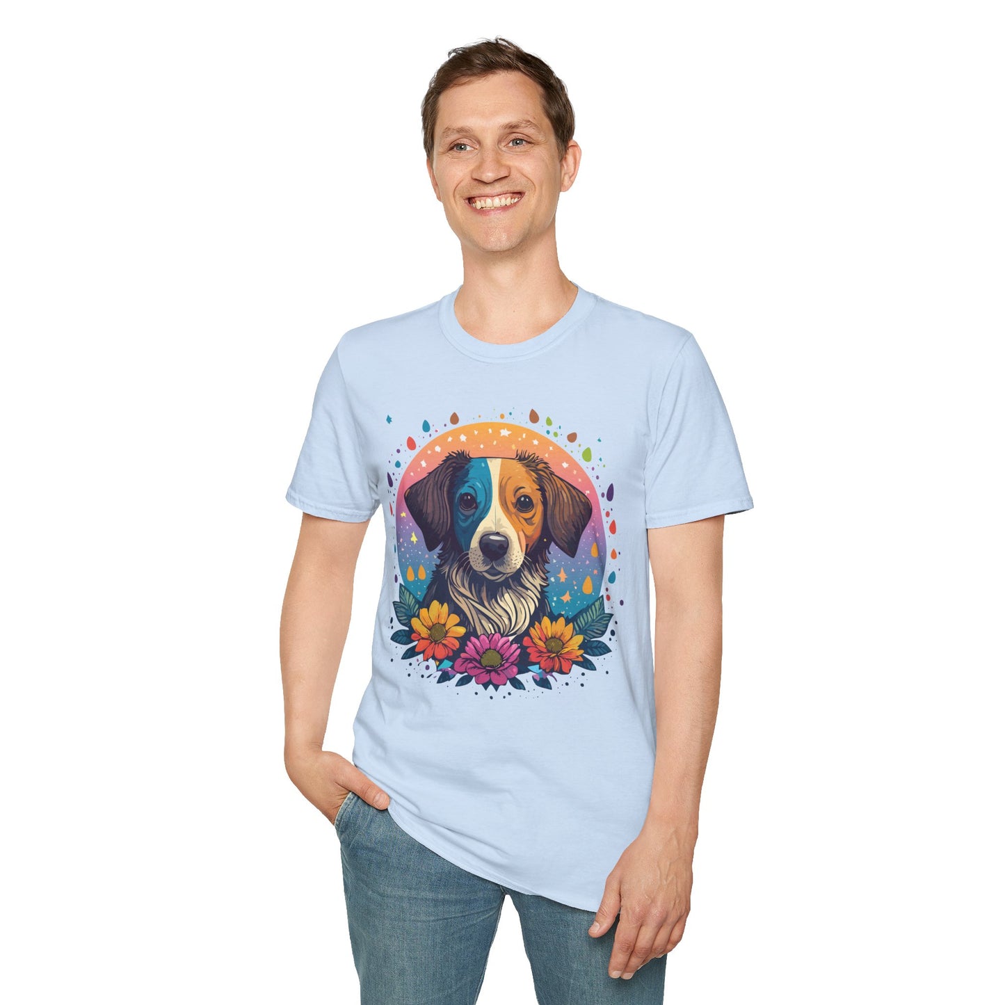 Dog Shirt, Shirt with Dog, Animal Tee, Shirt with Animals