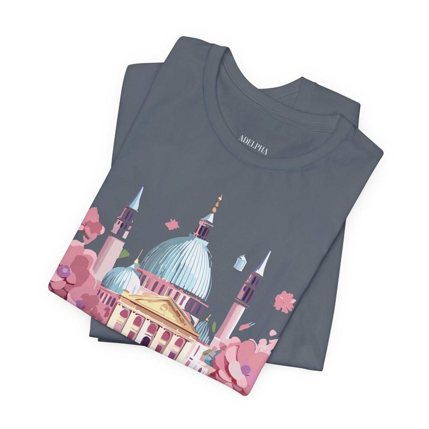 Natural Cotton Tee Shirt - Beautiful Places Collection - Venice Printify
