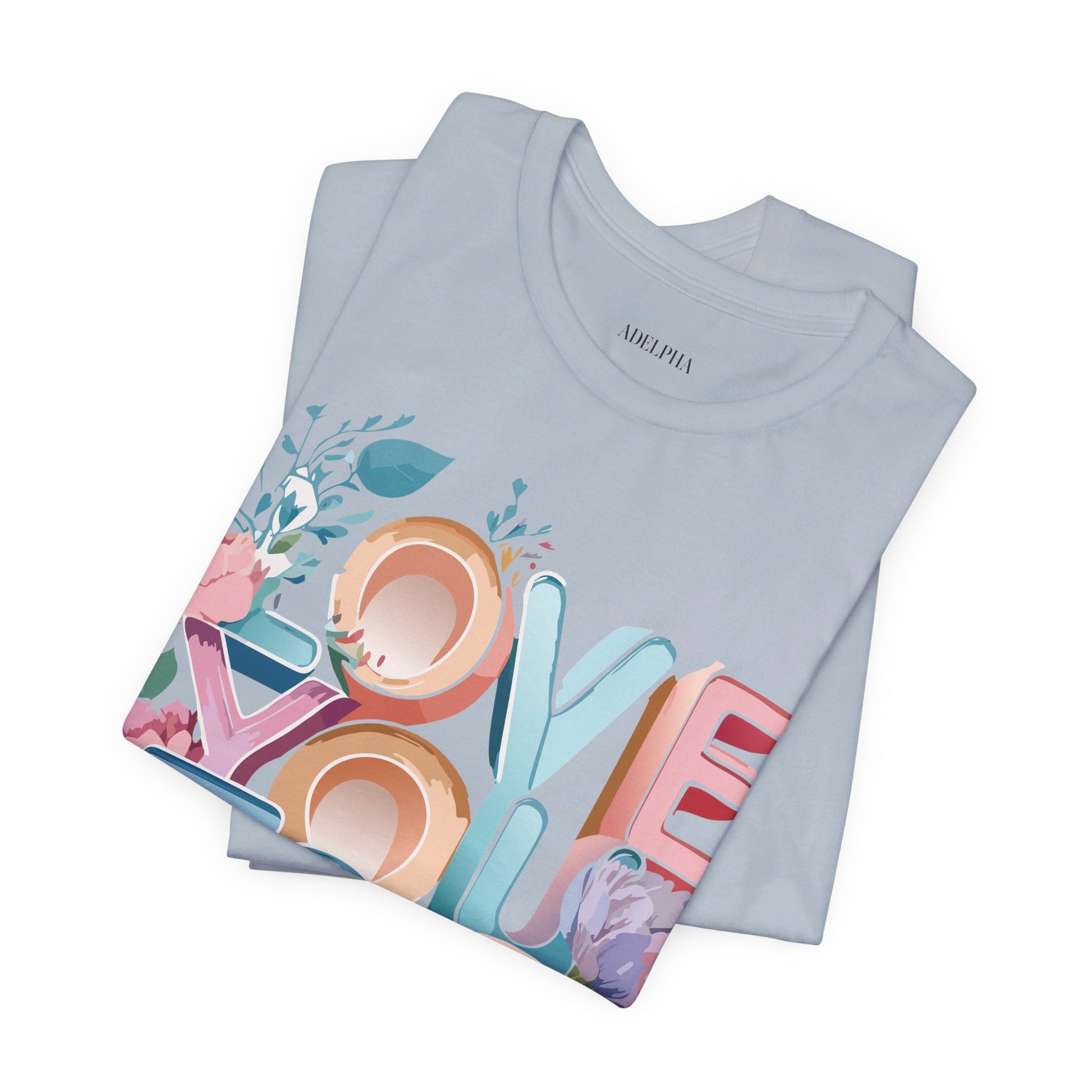 Natural Cotton Tee Shirt - Love story Collection Printify