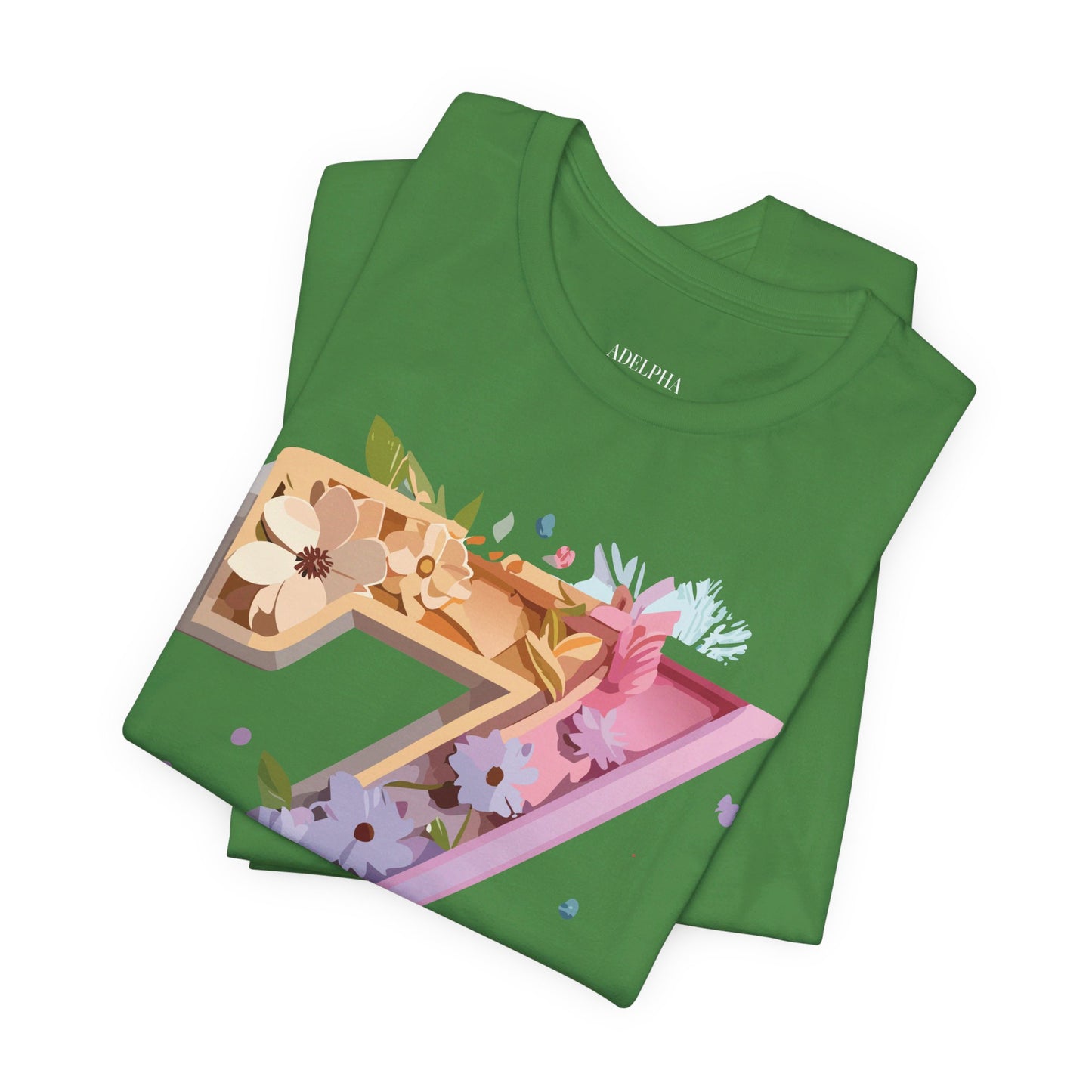 Natural Cotton Tee Shirt - Letters Collection - Z Printify