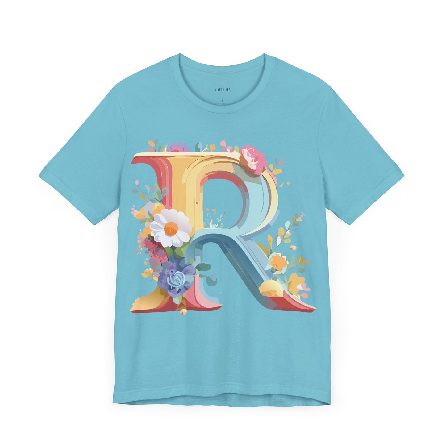 Letter Shirt, Letter R Shirt - ADELPHA