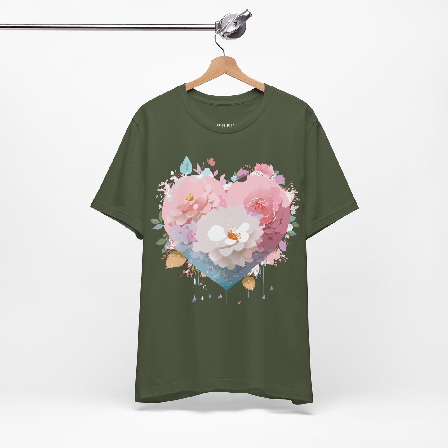 Natural Cotton Tee Shirt - Love Story Collection Printify