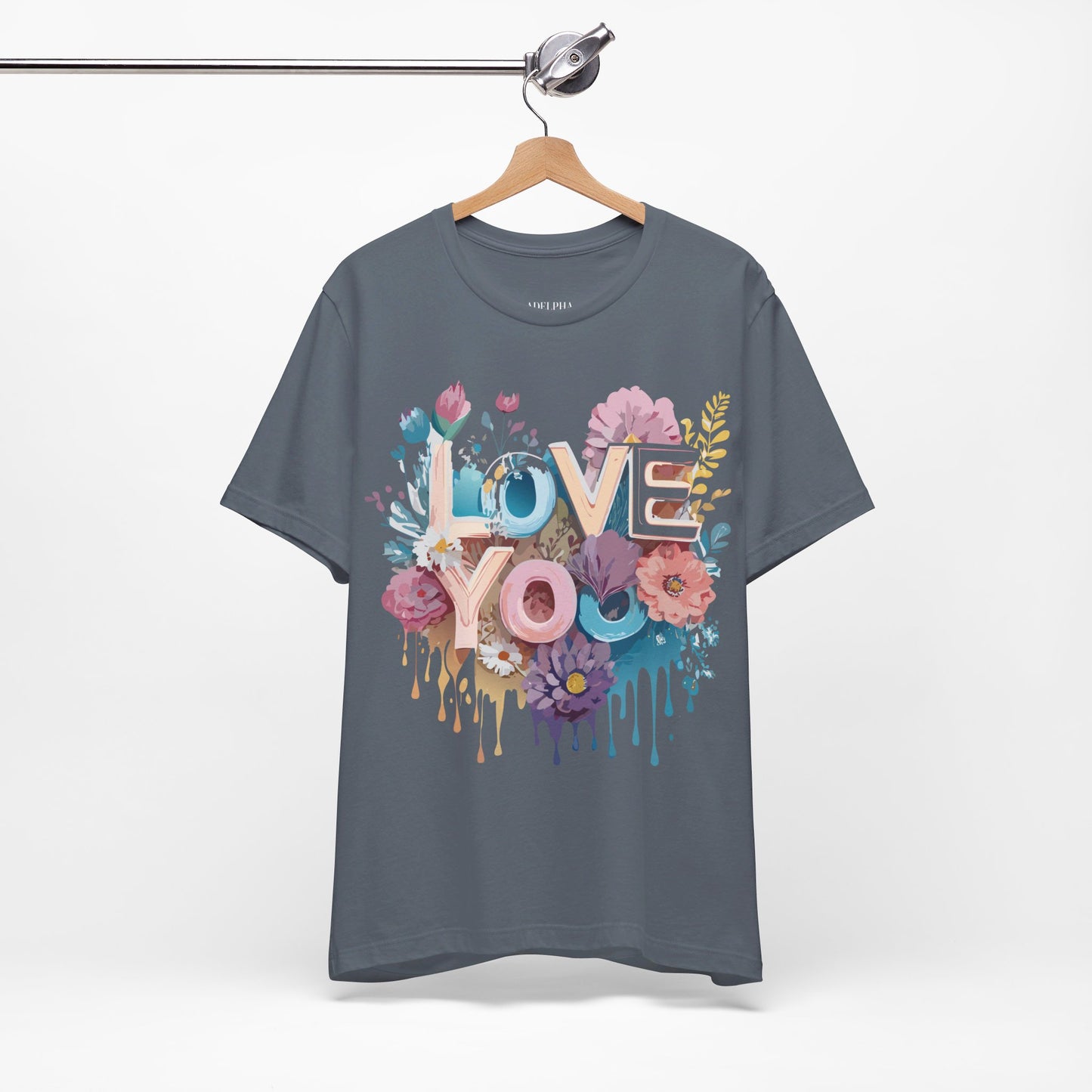 Natural Cotton Tee Shirt - Love Story Collection Printify
