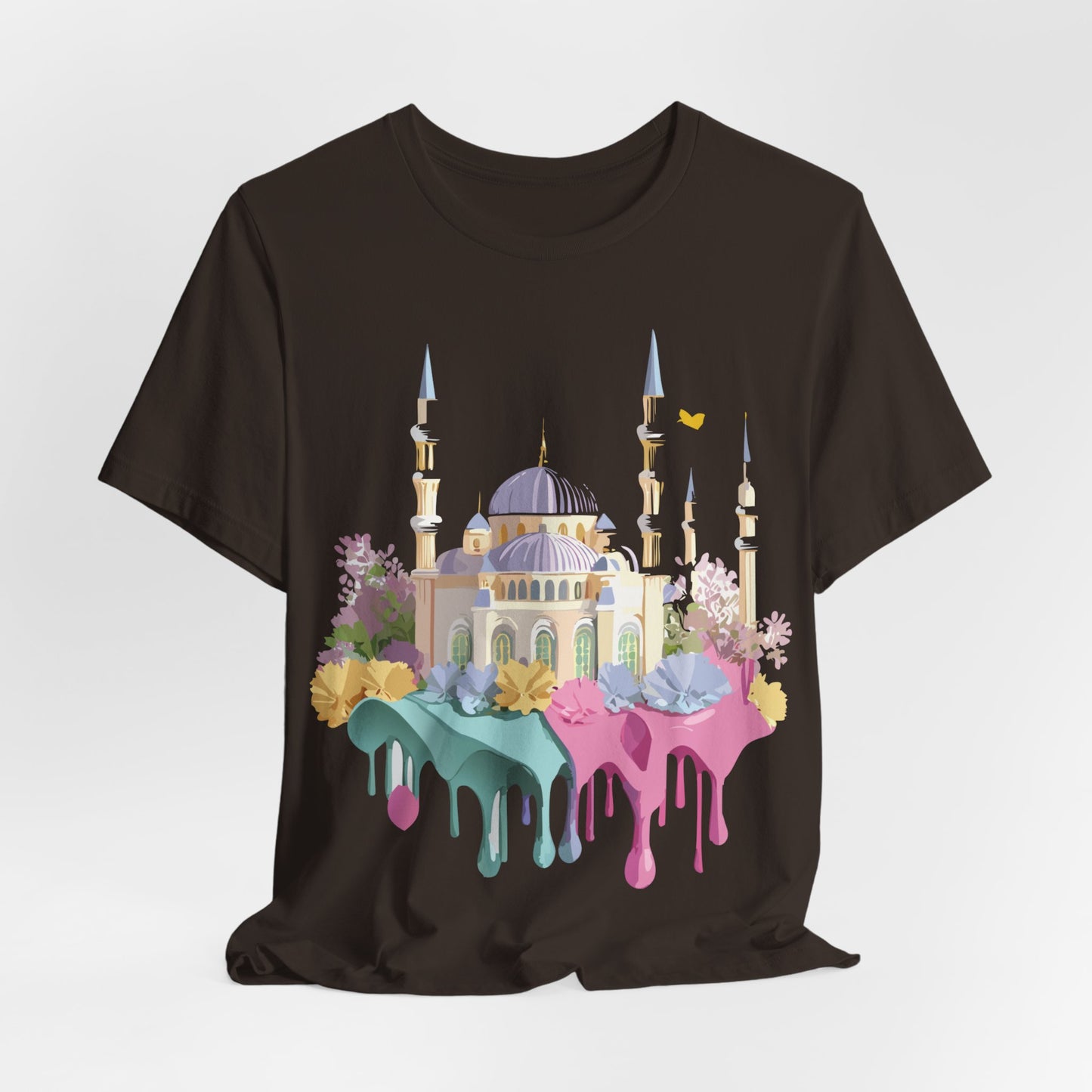 Natural Cotton Tee Shirt - Istanbul, Turkey Printify