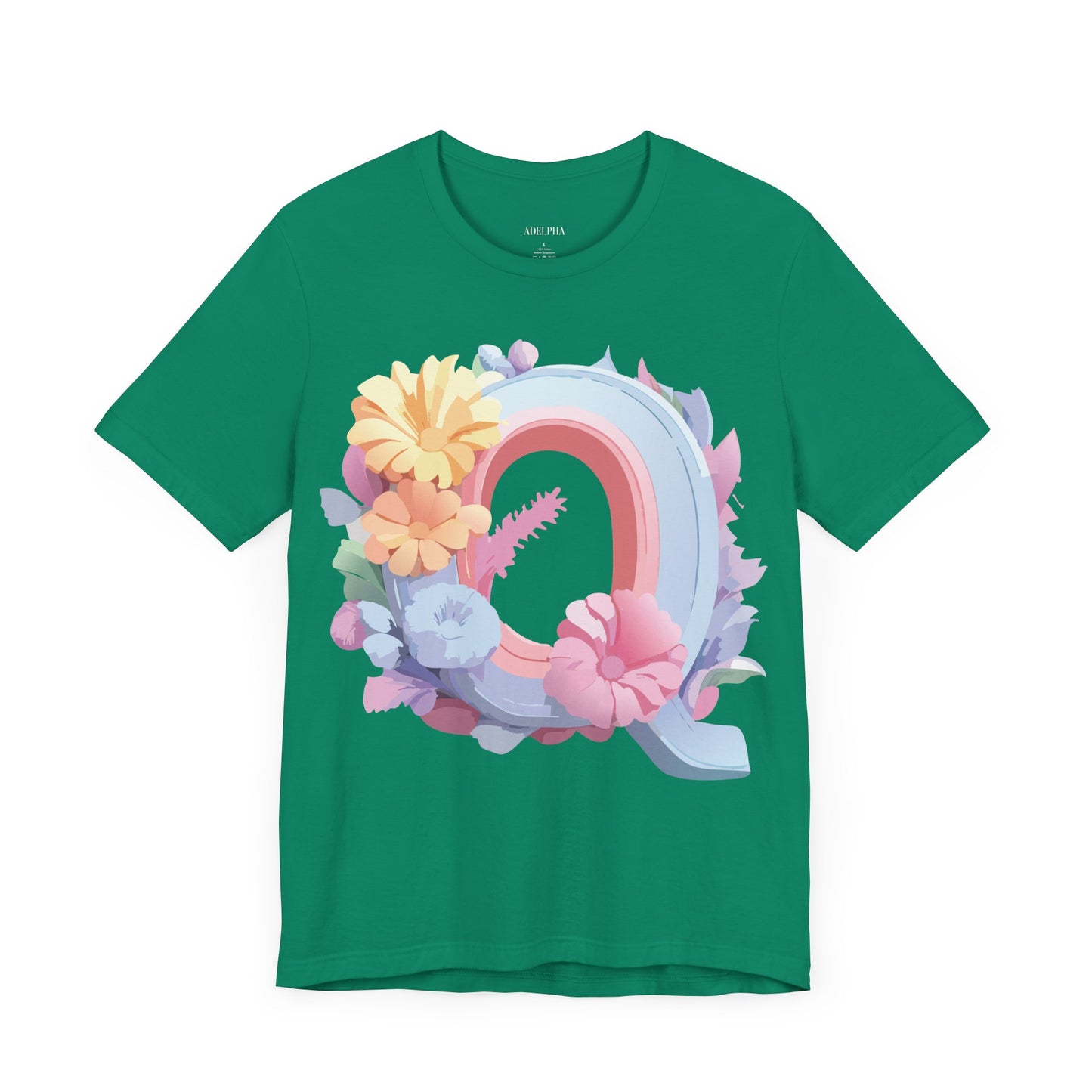 Letter Shirt, Letter Q Shirt - ADELPHA