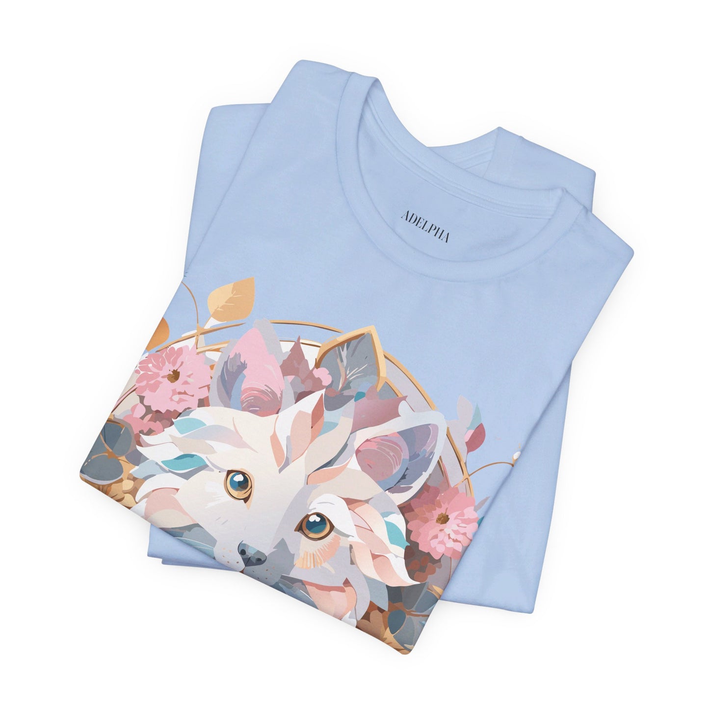 Natural Cotton Tee Shirt - Medallion Collection Printify
