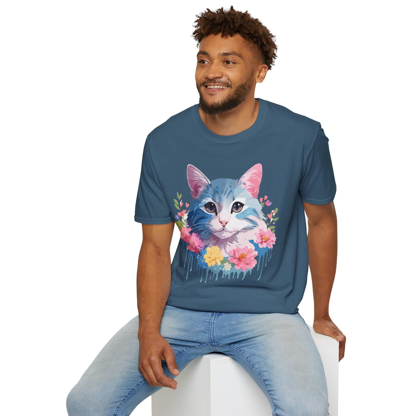Cat Shirt, Shirt with Cat, Cats Tee, Kitten Tee