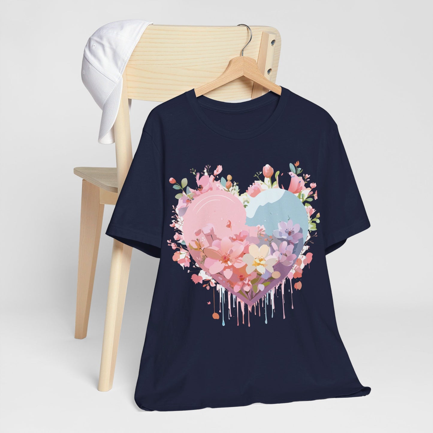 Natural Cotton Tee Shirt - Love Story Collection Printify