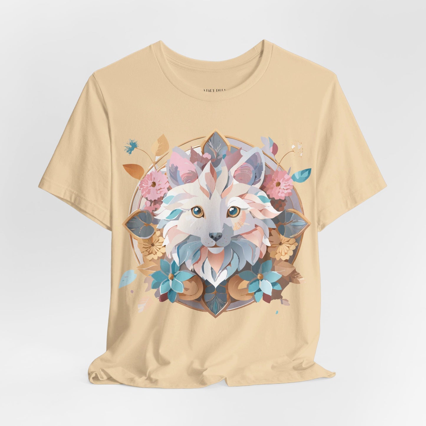 Natural Cotton Tee Shirt - Medallion Collection Printify