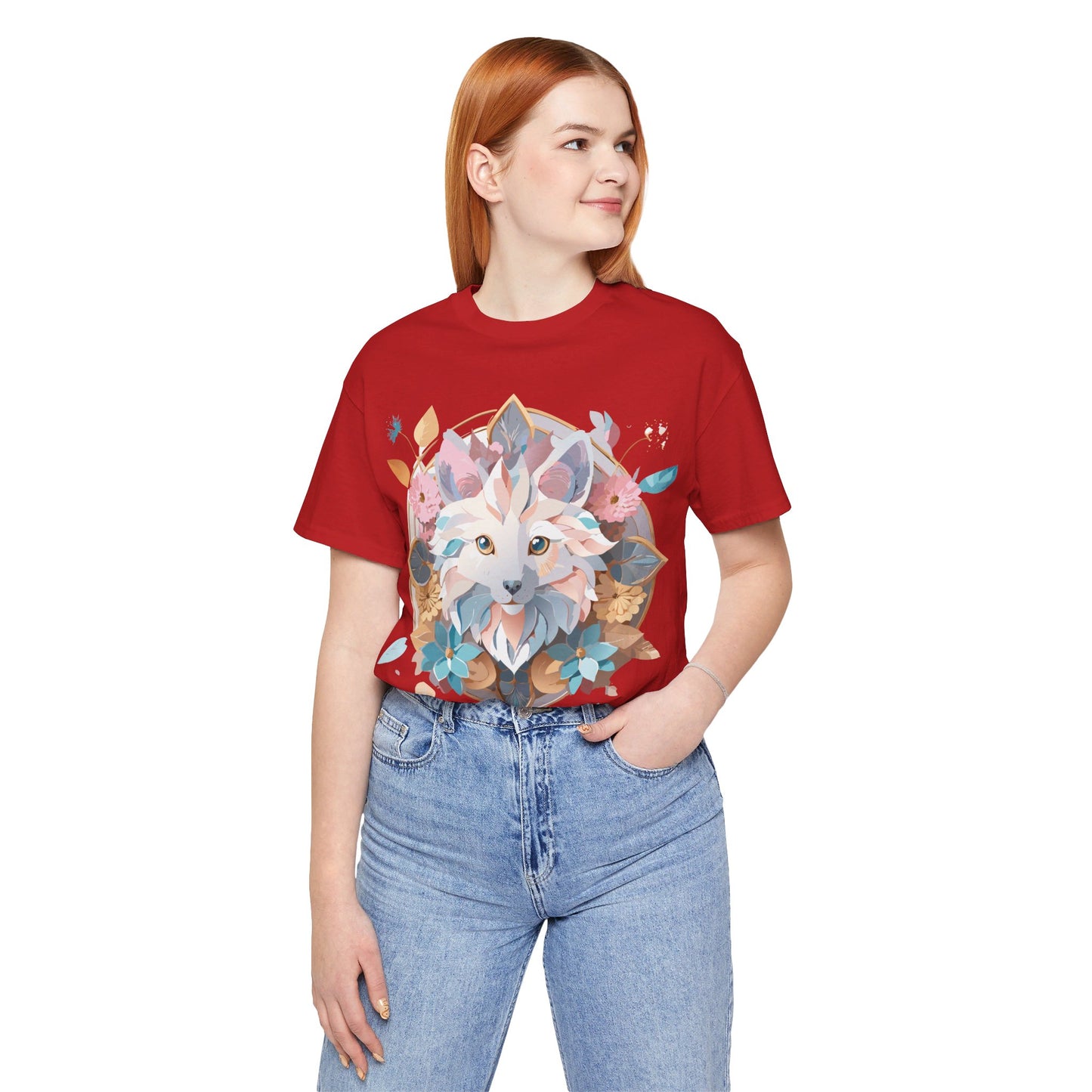 Natural Cotton Tee Shirt - Medallion Collection Printify