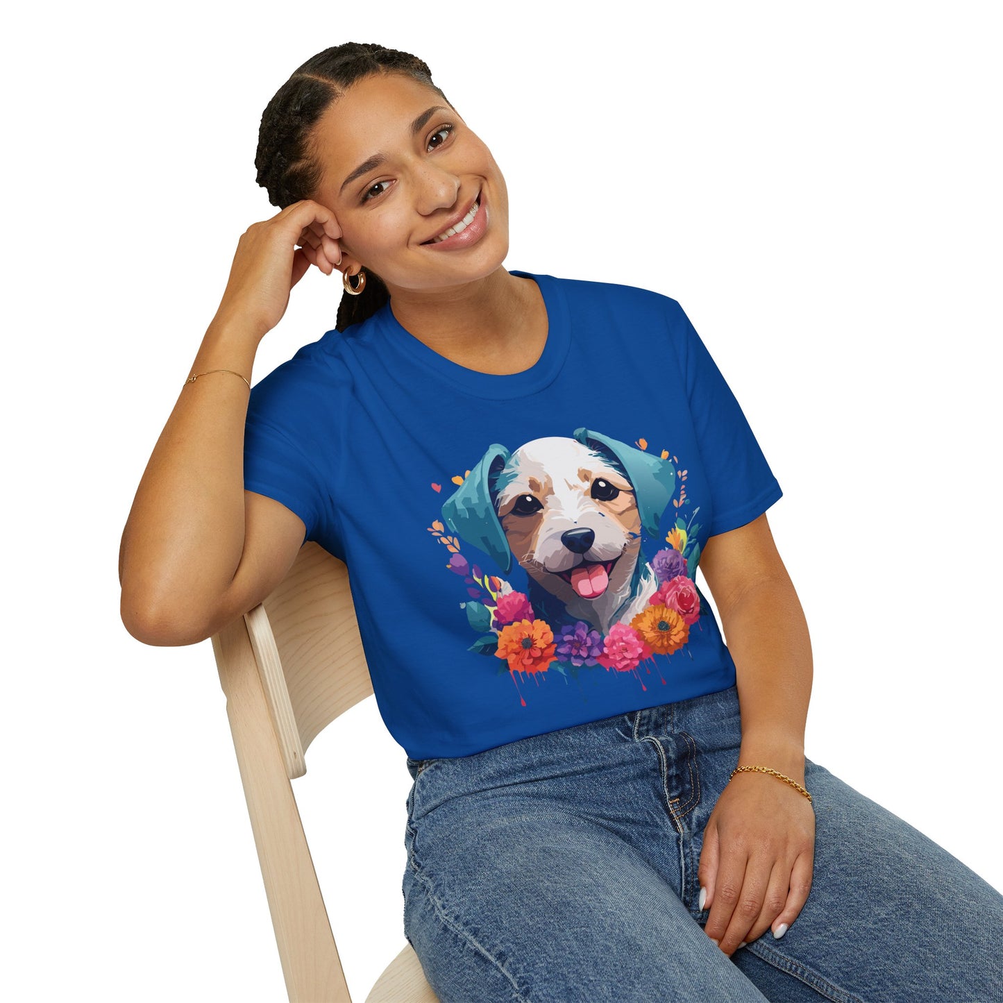 Dog Shirt, Shirt with Dog, Animal Tee, Shirt with Animals