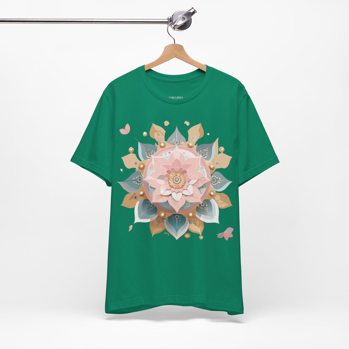 Natural Cotton Tee Shirt - Medallion Collection Printify