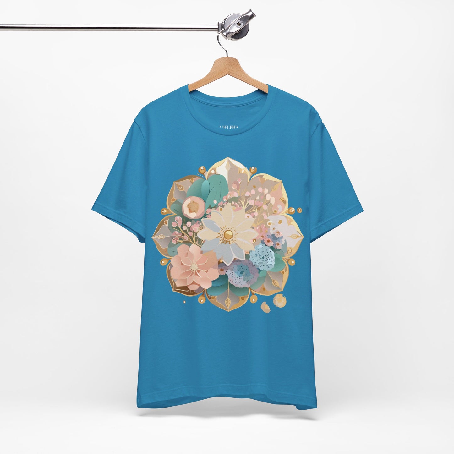 Natural Cotton Tee Shirt - Medallion Collection Printify